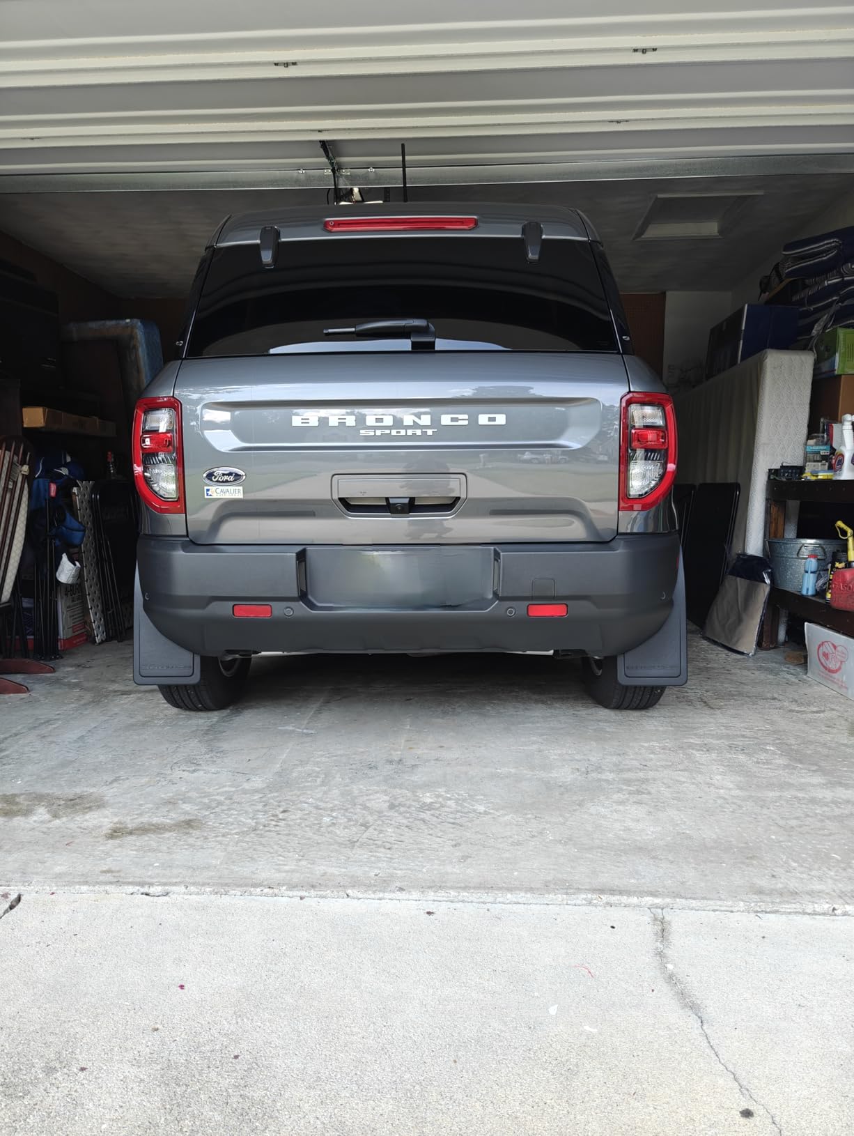 Front & Rear M1PZ-16A550-AA, M1PZ-16A550-BA OEM Mud Flaps for 2021-2024 Bronco Sport customer photo 2