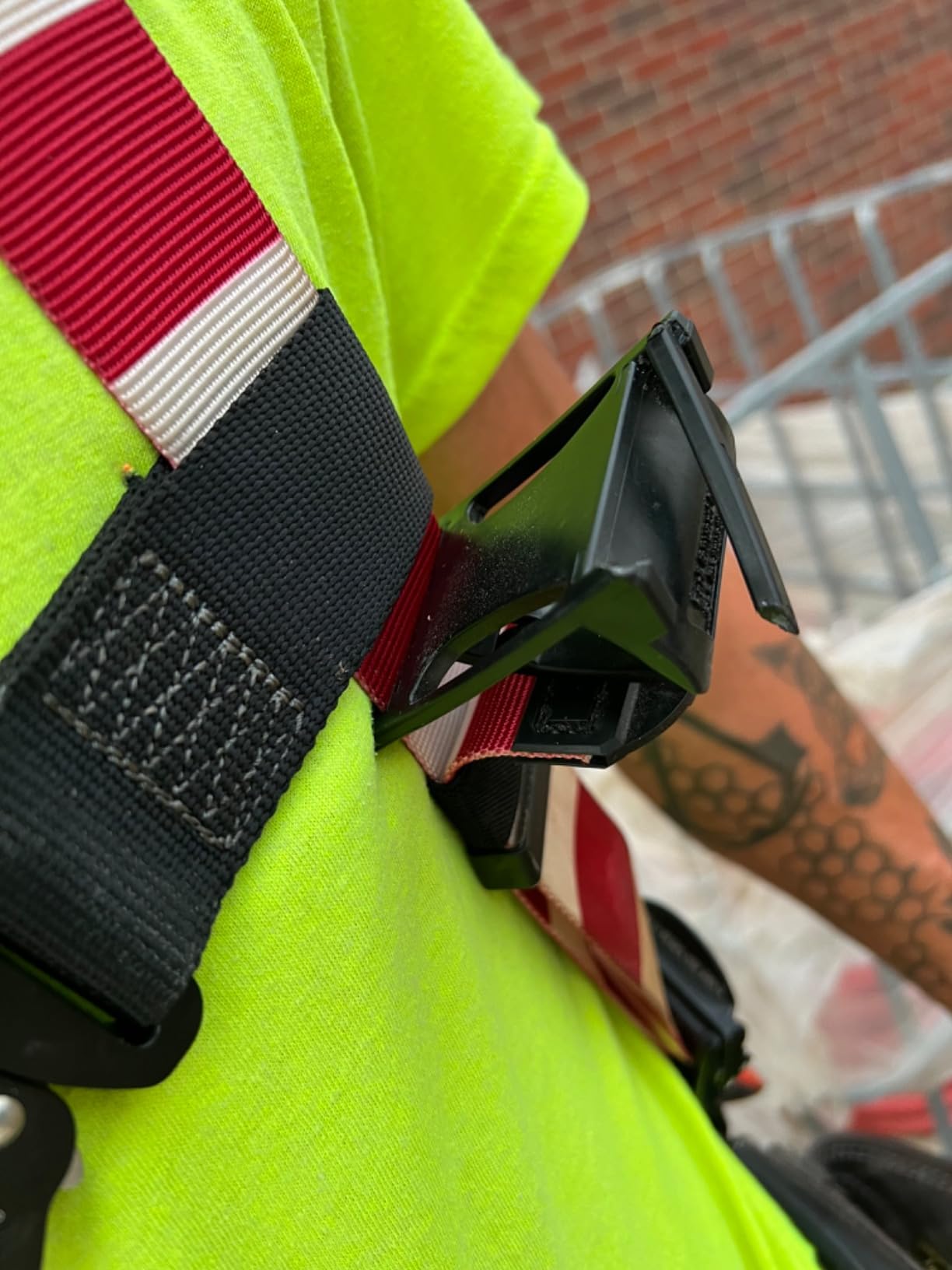 AFP Full-Body Fall-Arrest Harness with 8-Inch Support Belt customer photo 2