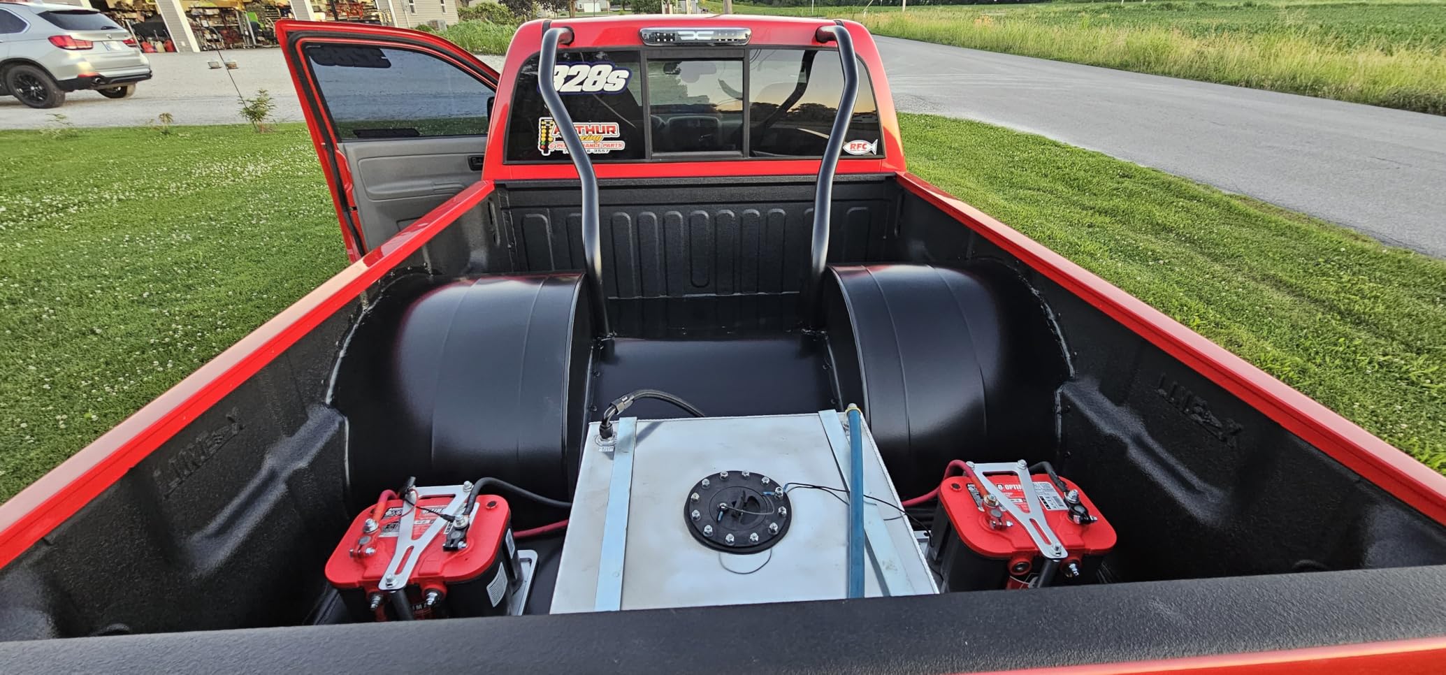 Universal Battery Hold Down,Battery Tray for Optima Battery/Relocation Box customer photo 2