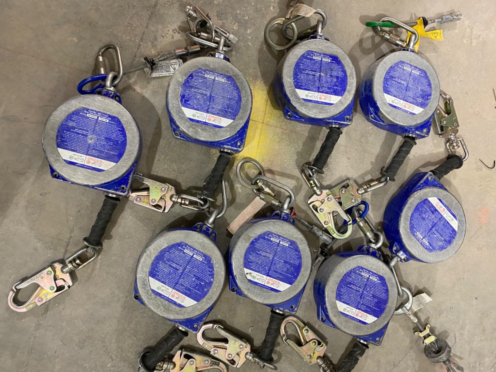 Palmer Safety SRD 30 FT. Self Retracting Lifeline I ANSI Z359.14-2021 Class 1 I SRL Device Swivel Top Galvanized Cable w/Small Steel Snap Hook I Fall Arrest Safety Yoyo customer photo 1