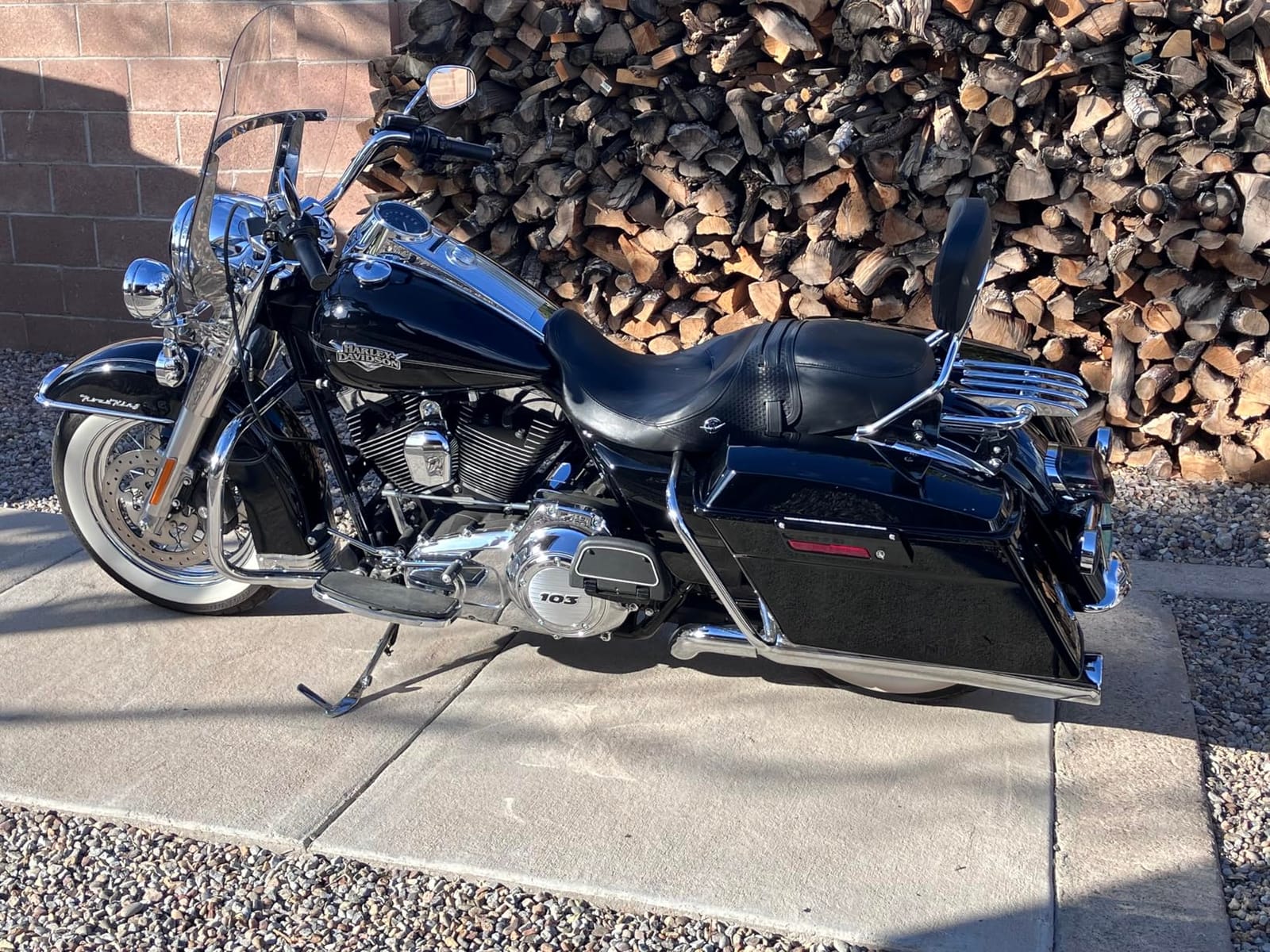 XFMT Motorcycle Saddle bags Hard Saddlebags For Harley Touring 1993-2013 customer photo 2