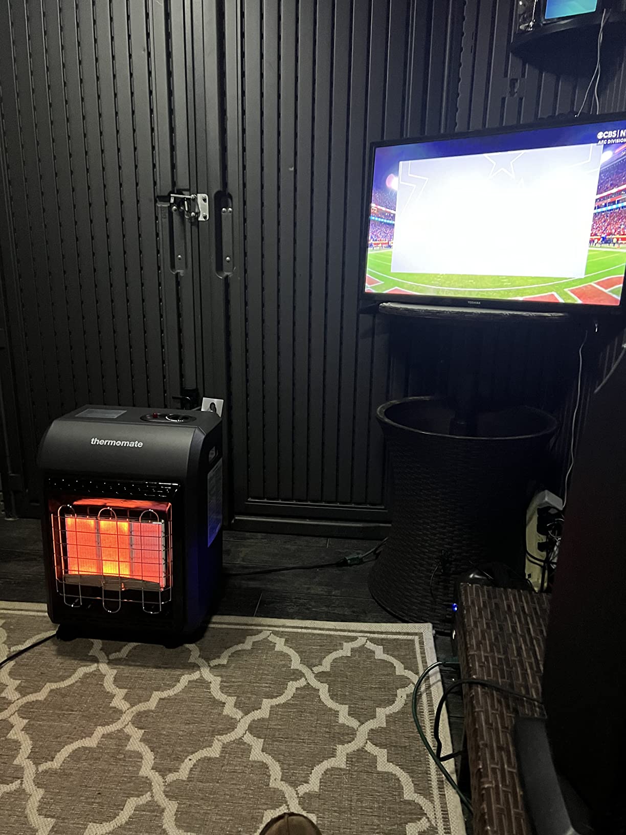 ThermoMate 18000 BTU Propane Heater Indoor Outdoor, Heating Up to 450 Sq.Ft customer photo 1