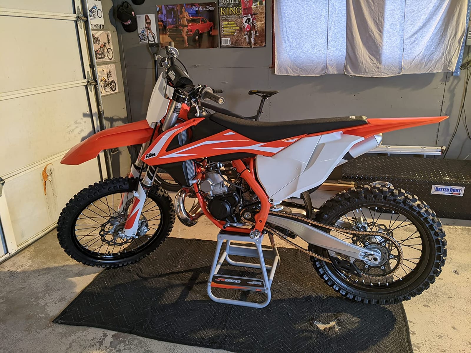 JFG RACING Detachable Dirt Bike Stand,Universal Motorcycle Lift Jack customer photo 2