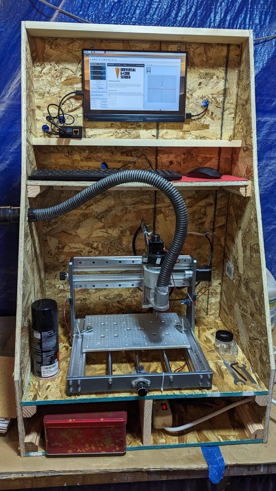 Genmitsu 3020-PRO MAX V2 CNC Router Machine, Upgraded 3 Axis Engraver for Metal, Wood, Acrylic, PCB MDF, New Structure & Offline Controller & 6pcs Limit Switches, Working Area 11.8 x 8.1 x 3.1 inch customer photo 1