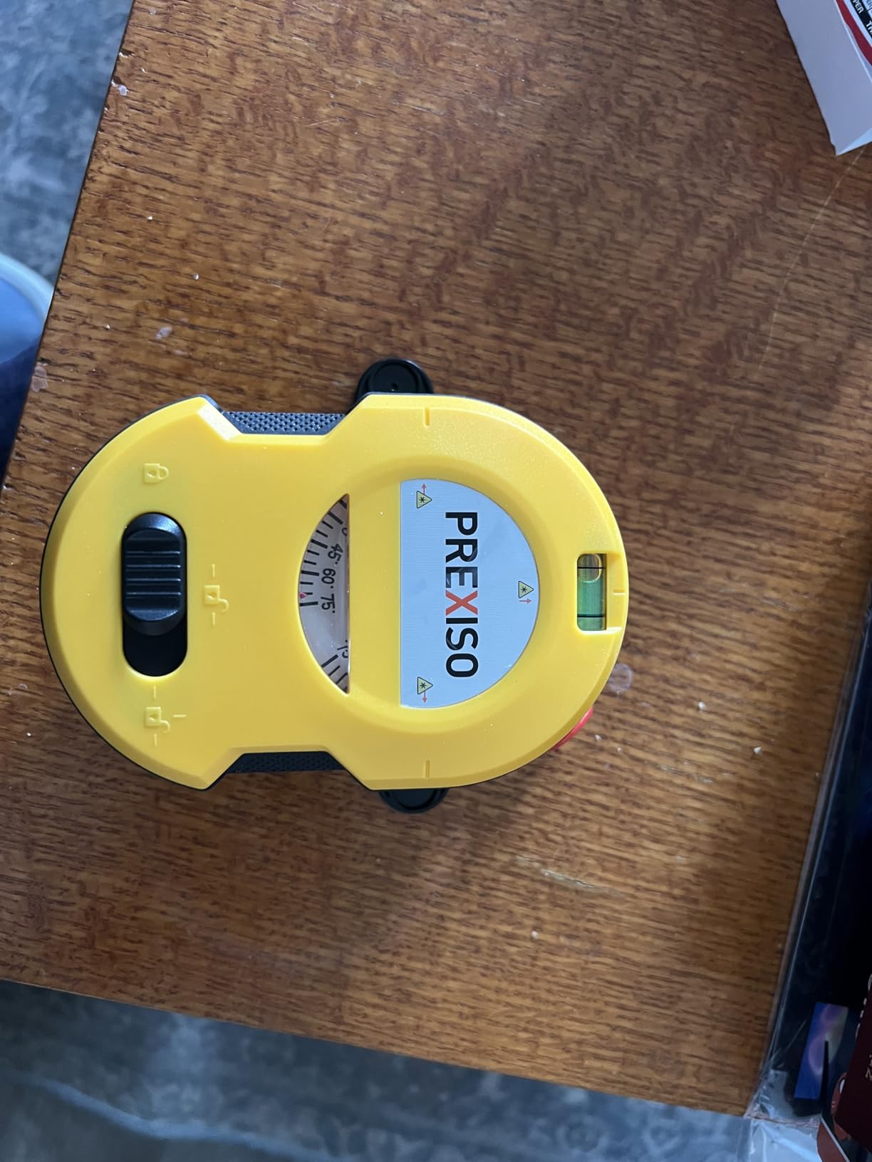 PREXISO Multi Surface Laser Level LED Light Vial, Cross Line Laser customer photo 2
