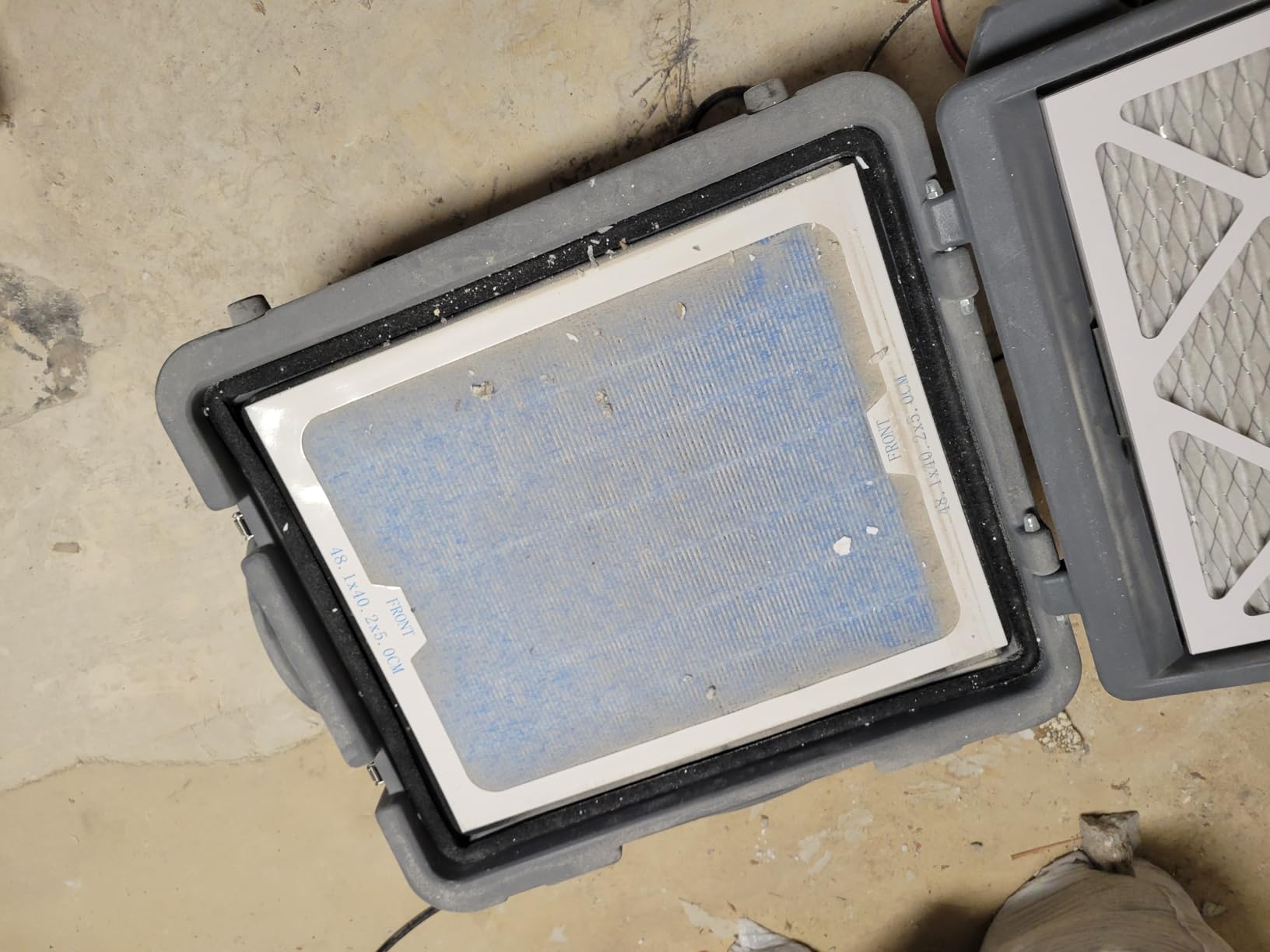 CADPXS Shield-550 Air Scrubber 550 CFM for Interior Renovation, Grey customer photo 2