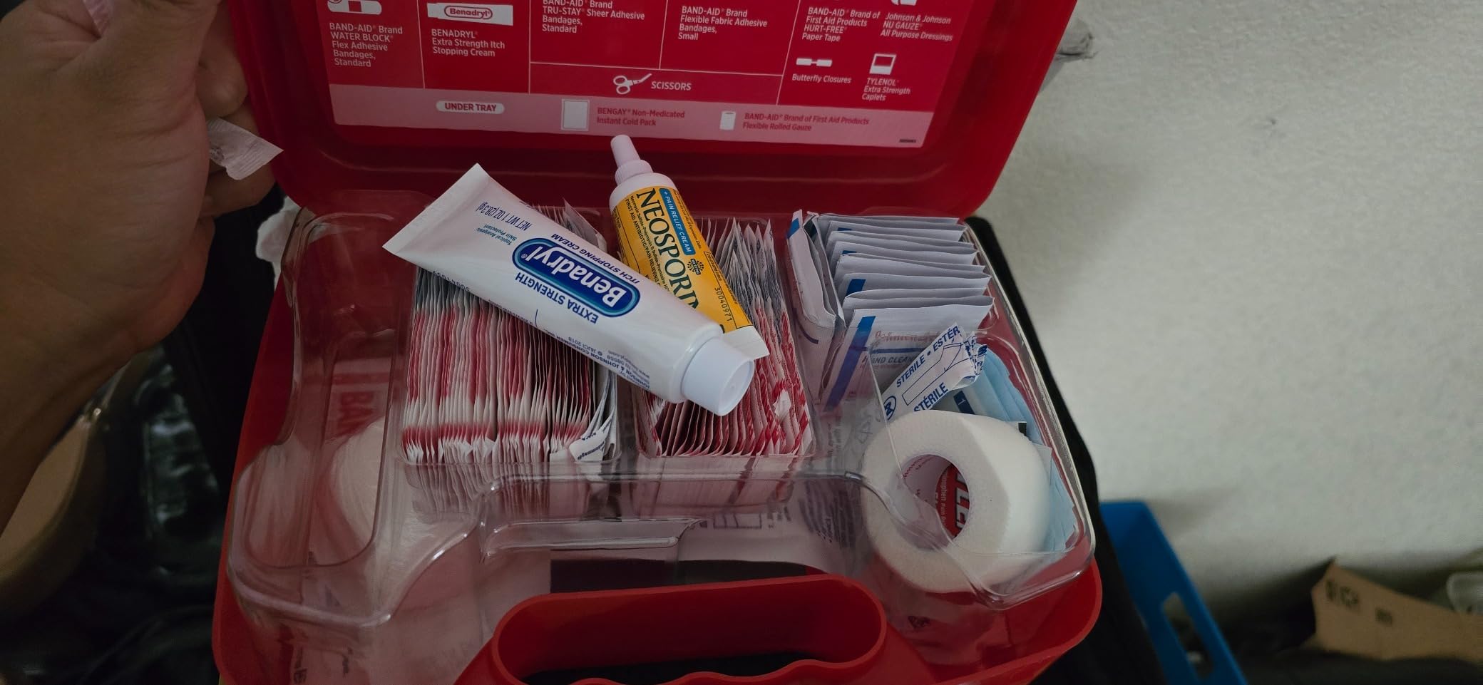 BAND-AID Brand All-Purpose Portable Compact First Aid Kit, 160 Piece customer photo 1
