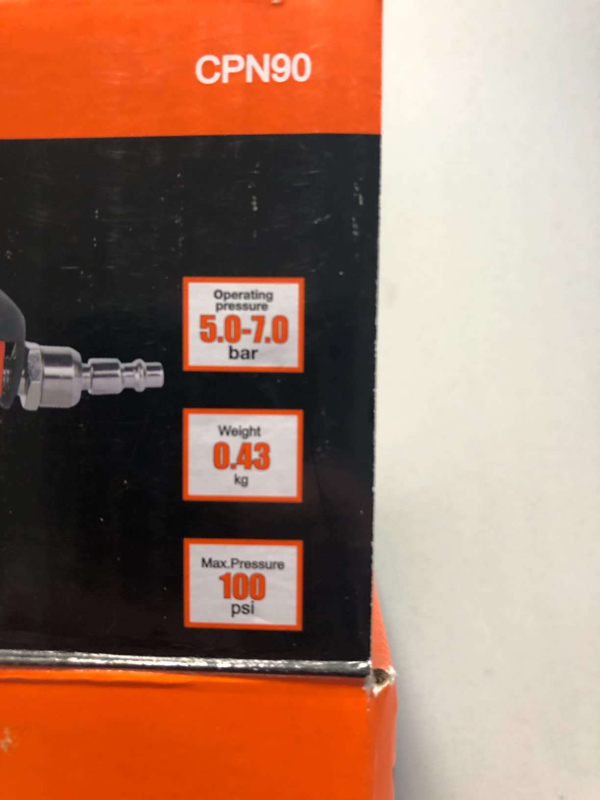Valu-Air CPN90 Pneumatic Mini Palm Nailer 2-1/2