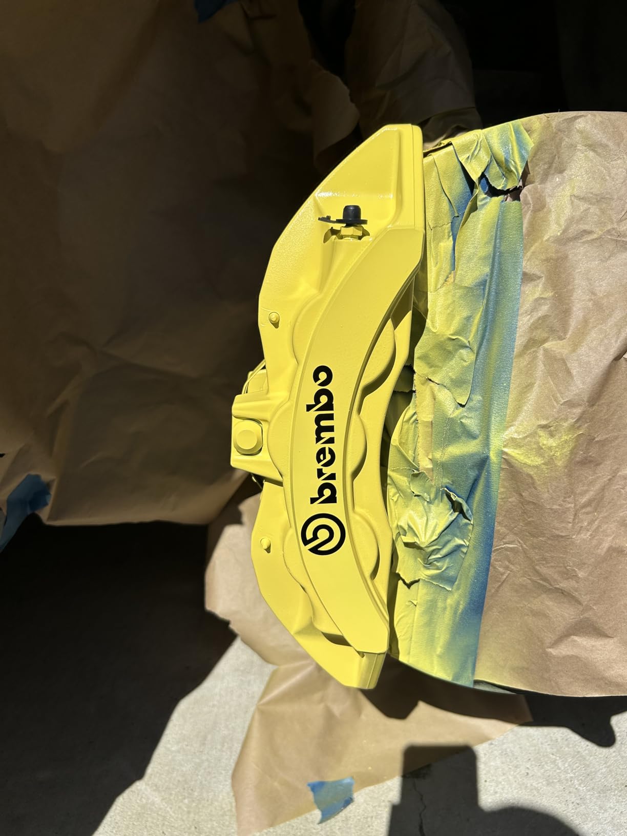 JENOLITE Brake Caliper Paint | BLUE | Restore & Transform Car Brake Calipers | RAL 5017 | 400ml (13.5fl oz) customer photo 1