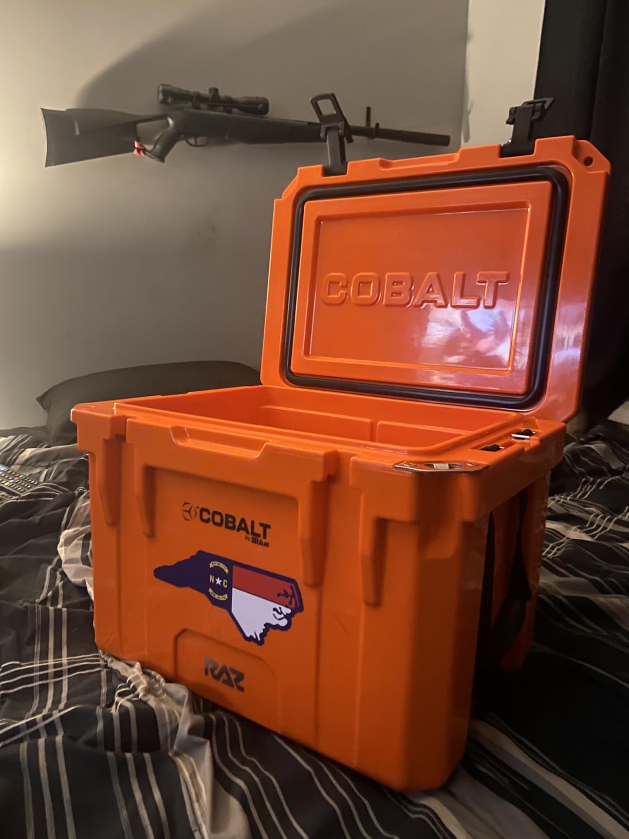 Cobalt 25 Quart Roto-Molded Super Ice Cooler | Large Ice Chest with Long Term Ice Retention | customer photo 1