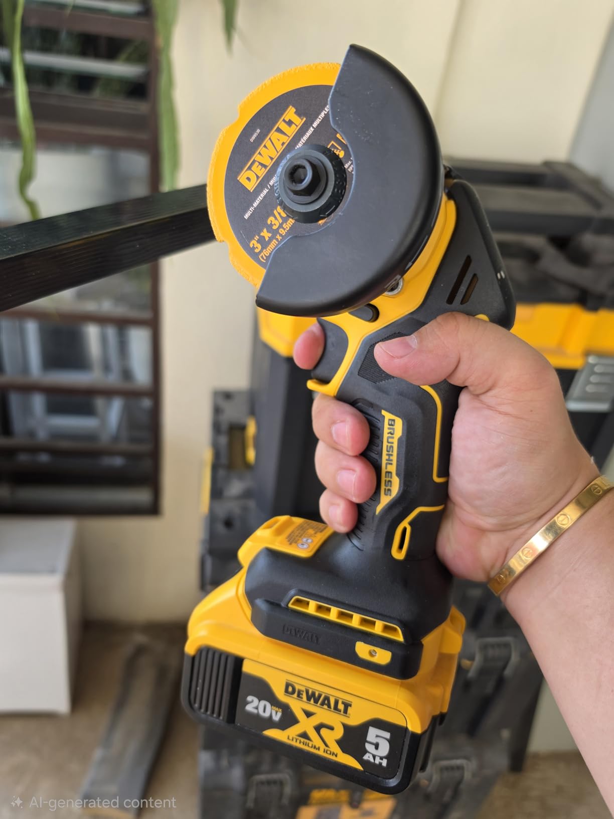 DEWALT 20V MAX XR Cut Off Tool, Brushless and Compact, Bare Tool Only (DCS438B) customer photo 1