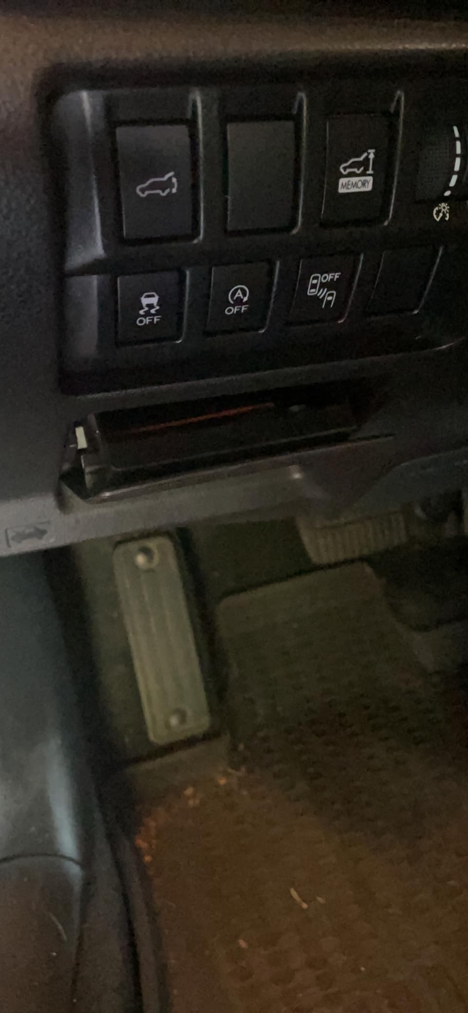 auovo Fuse Box Coin Container Storage Tray Compatible with Subaru Crosstrek Impreza XV Forester Legacy Outback WRX STI Ascent (Orange/Red/Black) customer photo 2