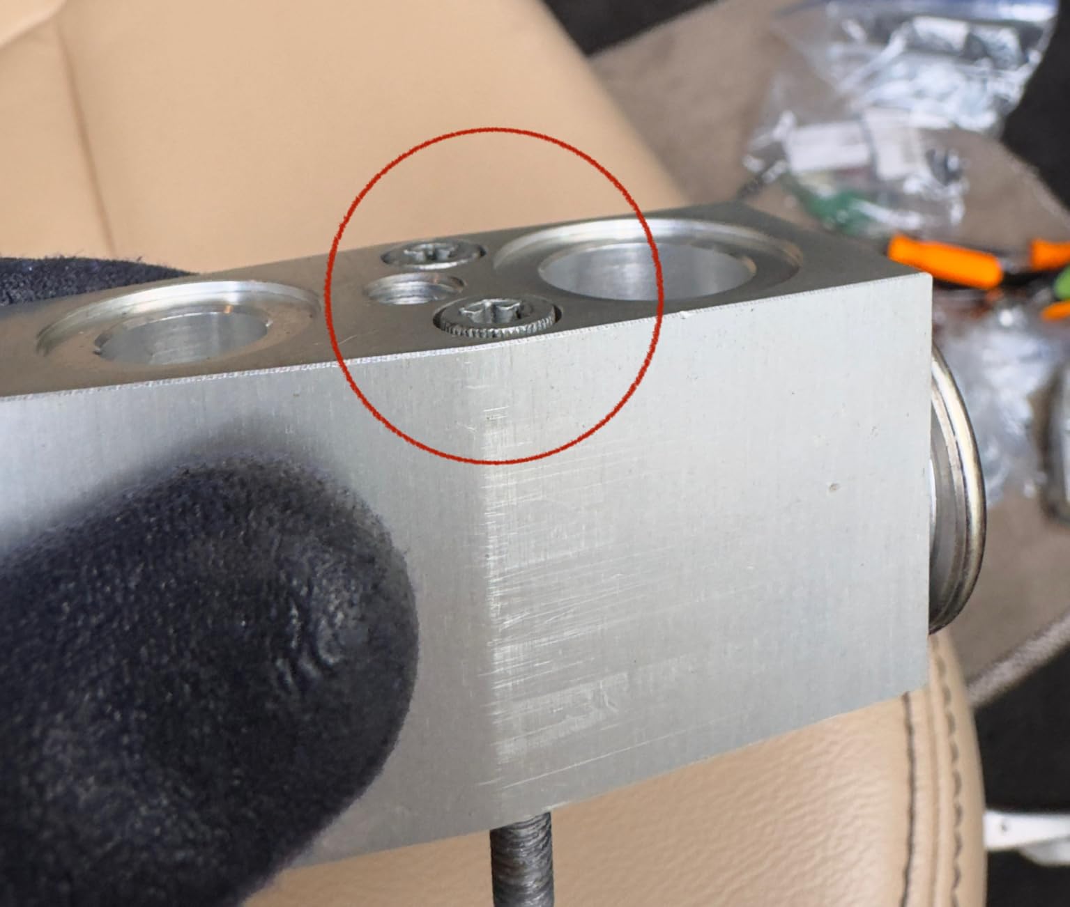 A-Premium AC Expansion Valve Compatible with Ford & Lincoln customer photo 1