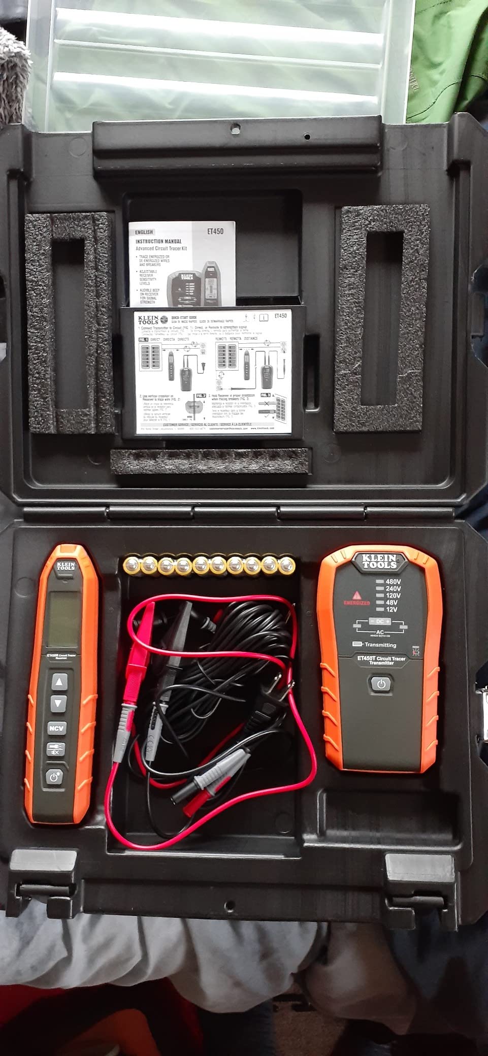 Klein Tools ET450 Advanced Circuit Breaker Finder and Wire Tracer Kit customer photo 1