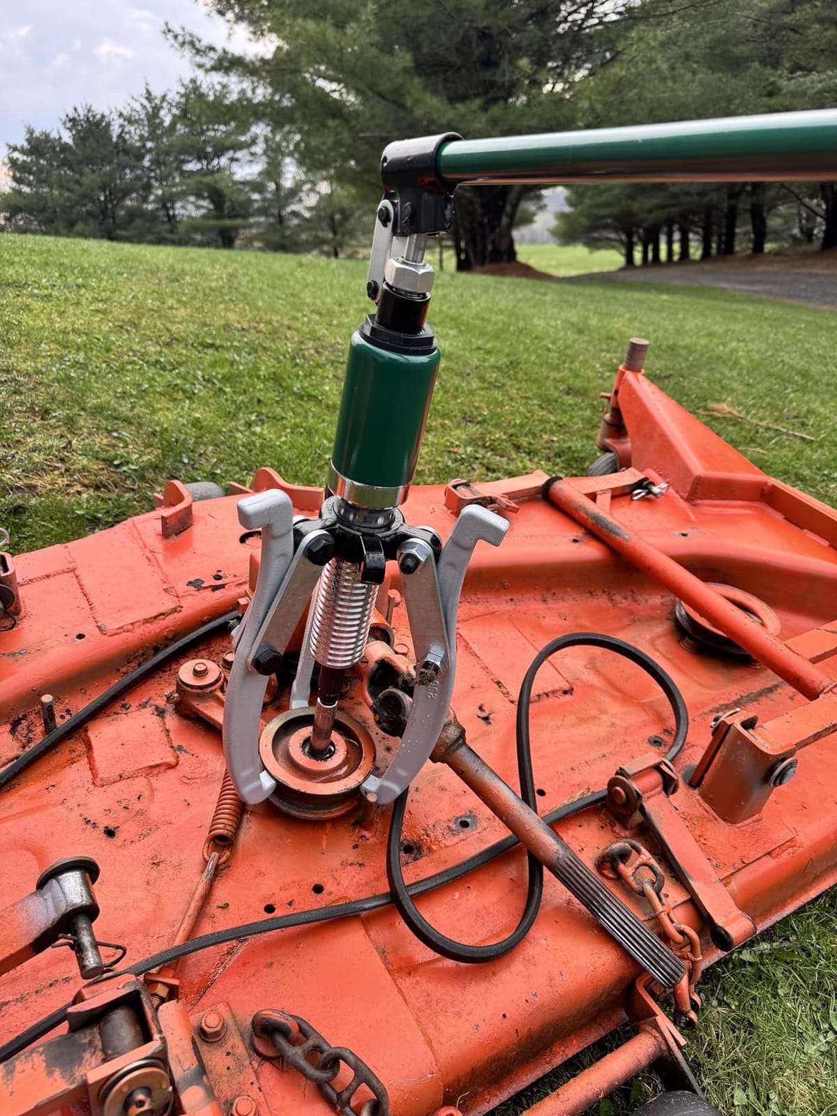 15-Ton Hydraulic Gear Puller with 2 & 3 Jaw 12