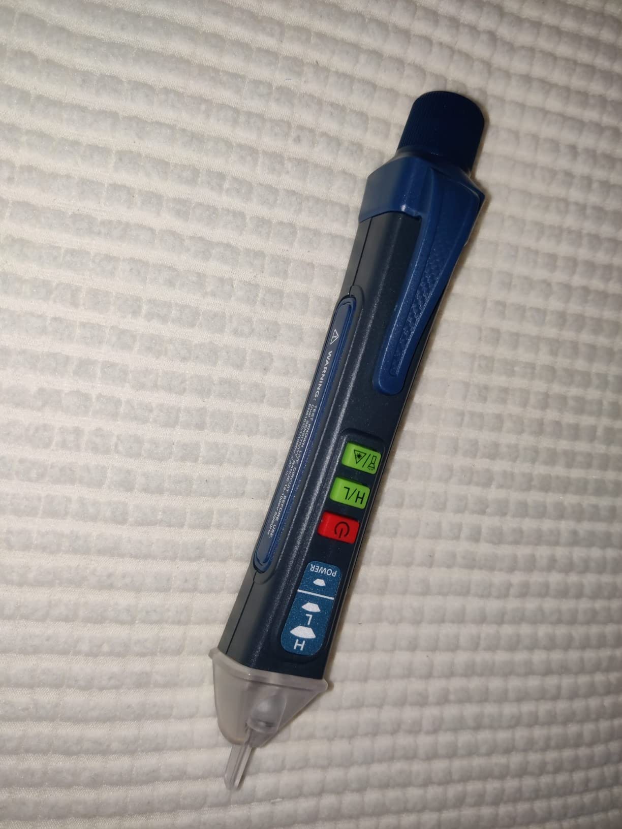 VENLAB Voltage Tester, Non Contact Voltage Detector, Circuit Tester Dual Range Voltage Sniffer 12V-1000V/48V-1000V, Live Wire Tester with Alarm and Flashlight, Electrical Tester with LCD Display customer photo 2