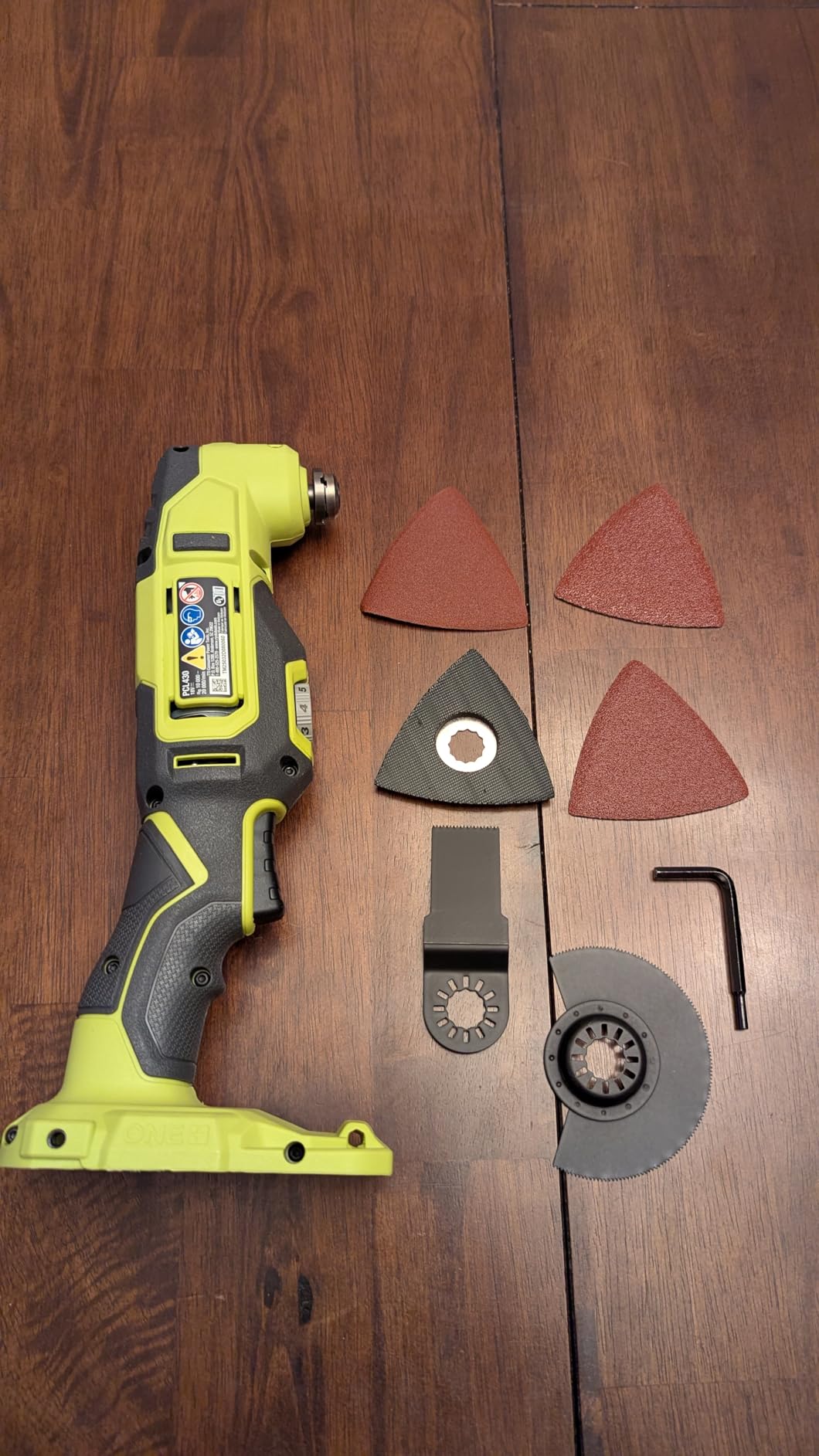 Ryobi ONE+ 18V Cordless Oscillating Multi-Tool (Tool Only) customer photo 2
