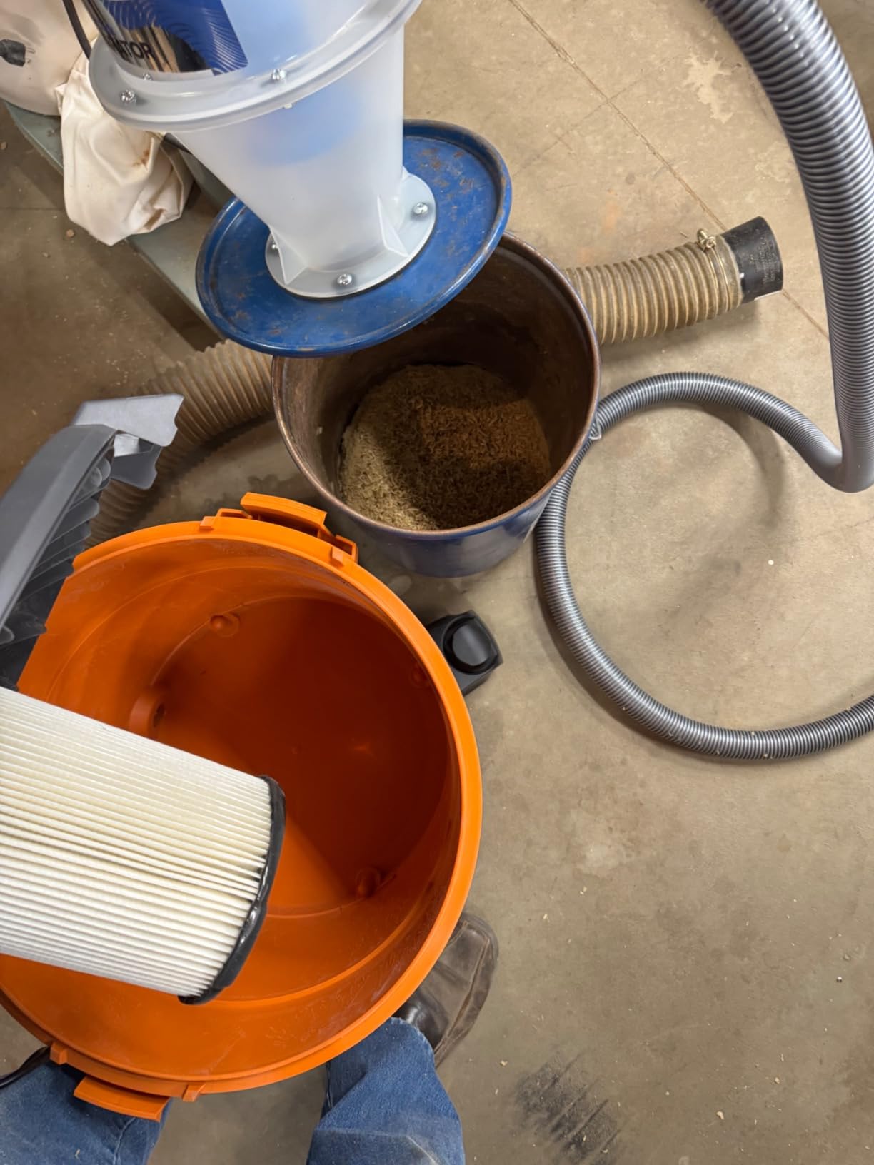 Quick Click Dust Collection Separator customer photo 1