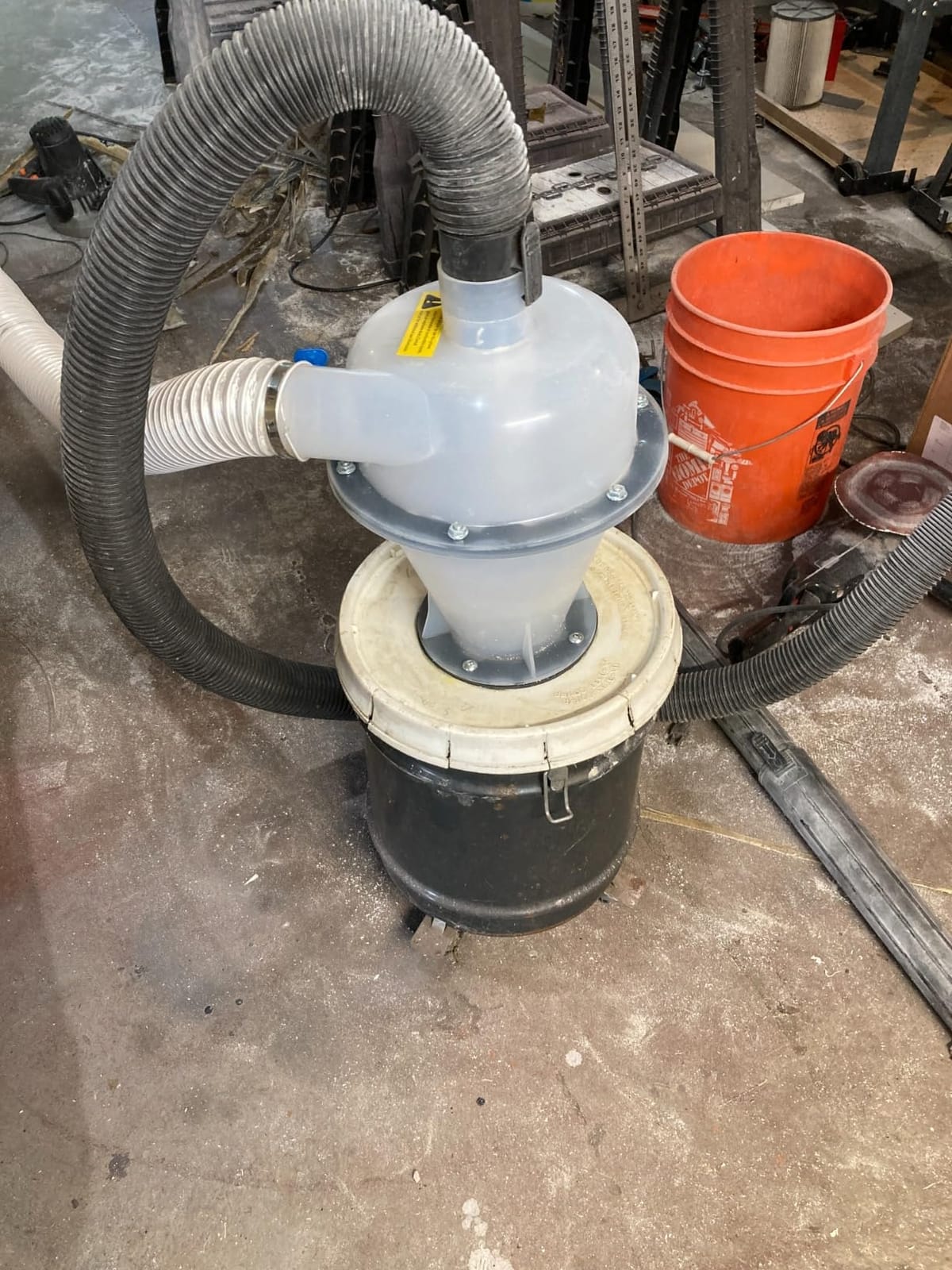 Quick Click Dust Collection Separator customer photo 2