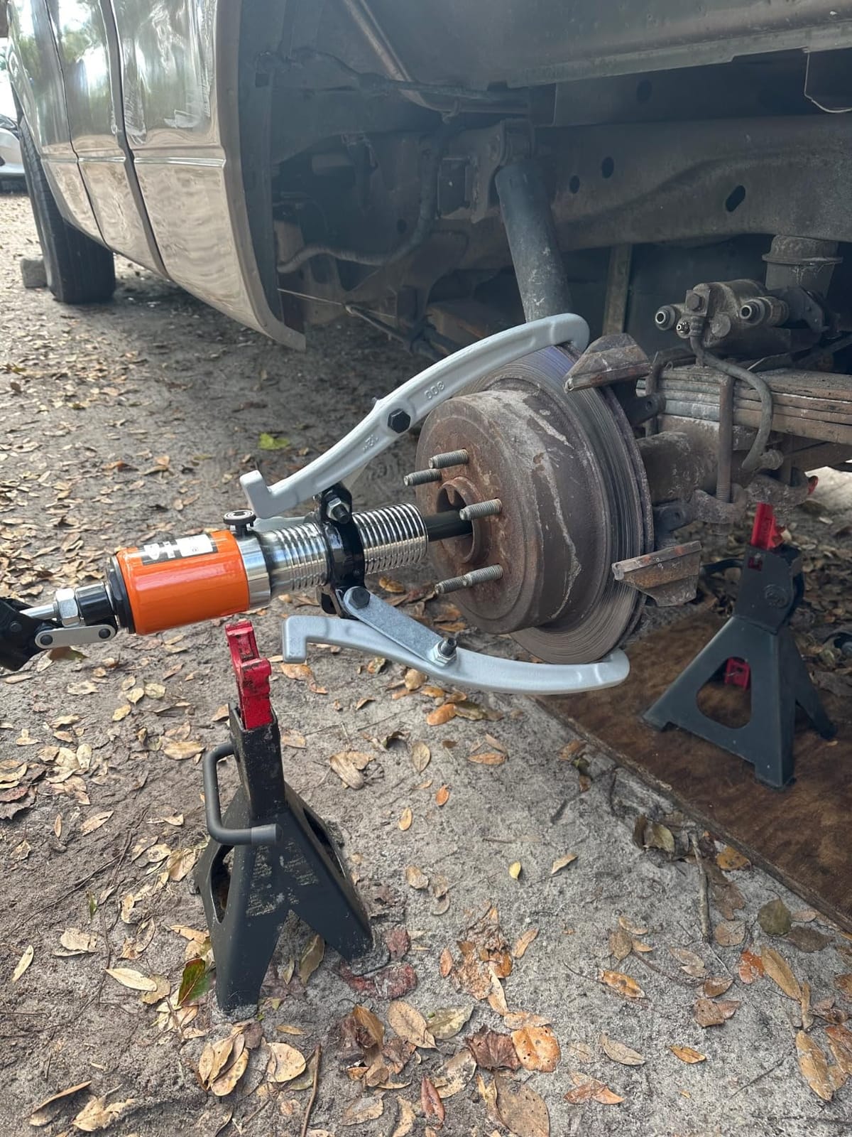 AMZCNC Hydraulic Gear Puller 15 Ton, 2/3-Jaw Bearing Puller customer photo 1