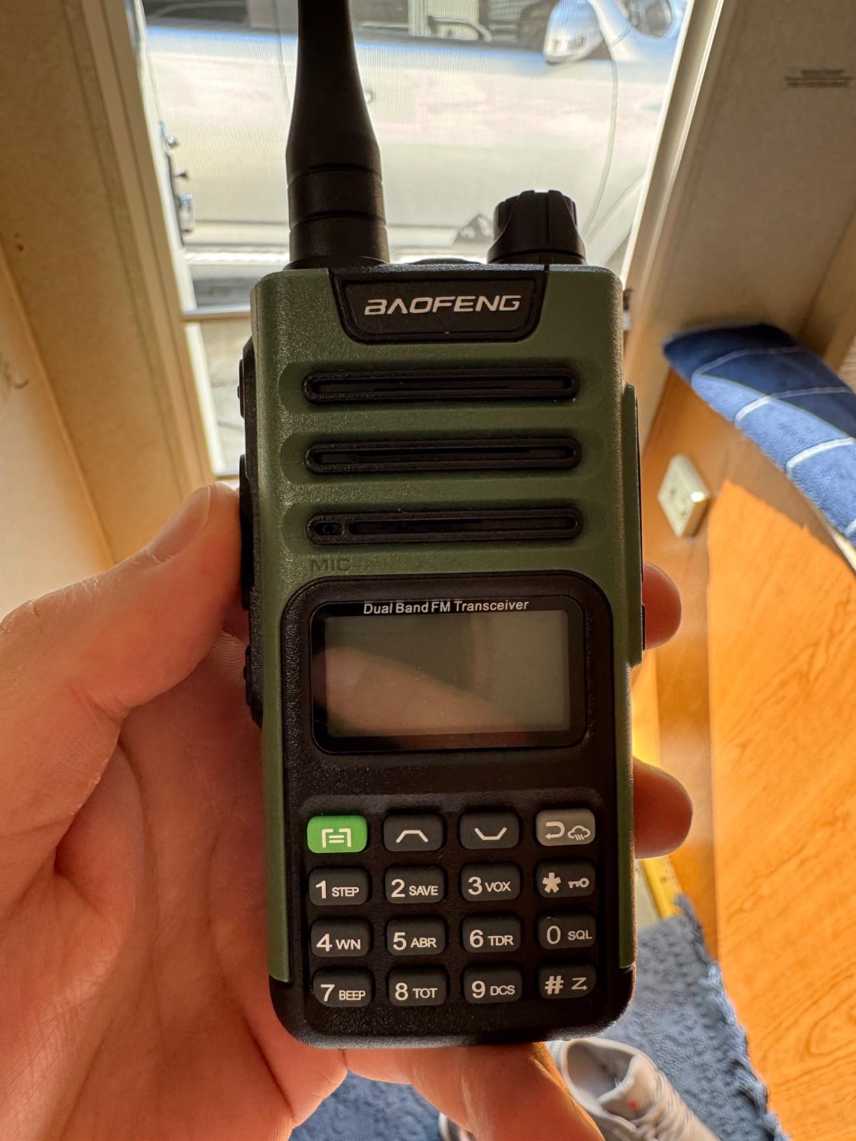 BAOFENG GMRS Radio Handheld Long Range GM-15 Pro 8W Walkie Talkie with Earpiece NOAA Weather Receiver Rechargeable GMRS Repeater Two Way Radio with USB-C Charger for Hunting Survival Gear,2Pack customer photo 1