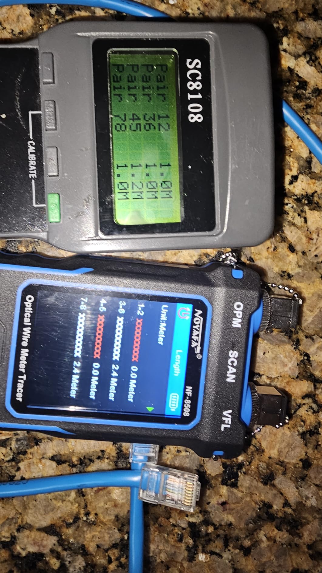 NOYAFA NF-8508 Network Cable Tester with Optical Power Meter customer photo 1