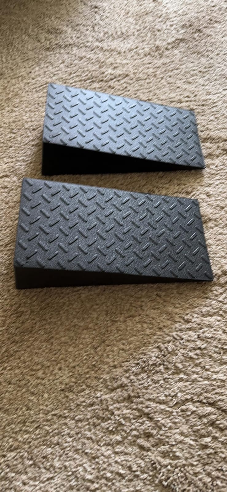 Squat Wedge for Easier Squats: 2-Pack Non-Slip Blocks with Guides customer photo 1