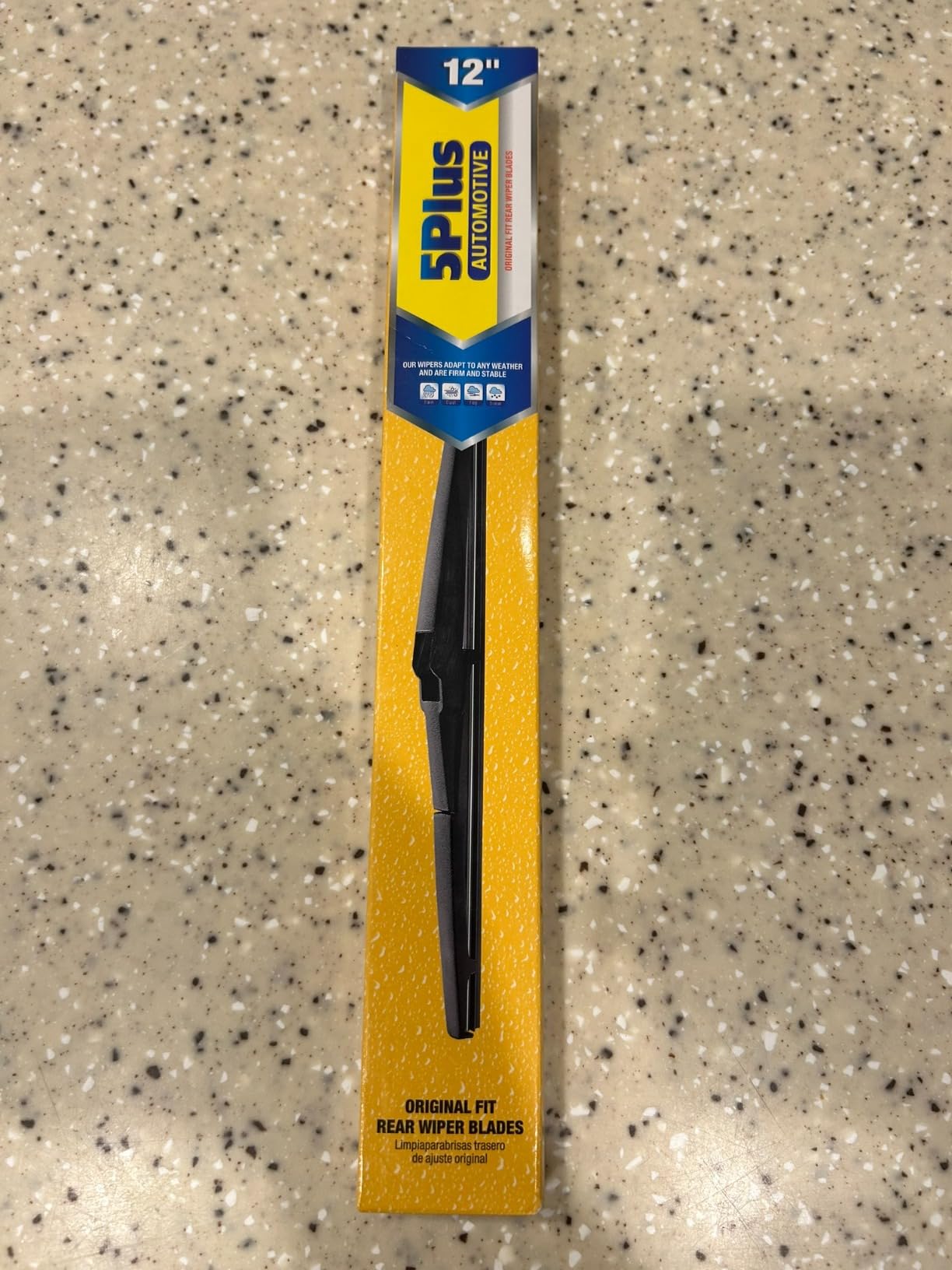 5 PLUS RearQuiet 12 Inch Rear Wiper Blade,OEM Replacement Rear Window Wiper customer photo 1