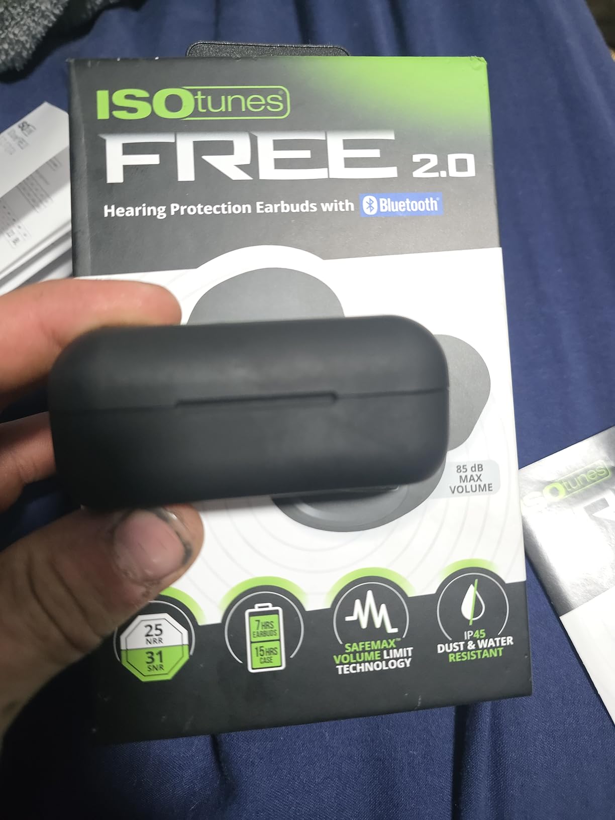 ISOtunes Free 2.0 Bluetooth Hearing Protection, OSHA Compliant Work Earbuds customer photo 2
