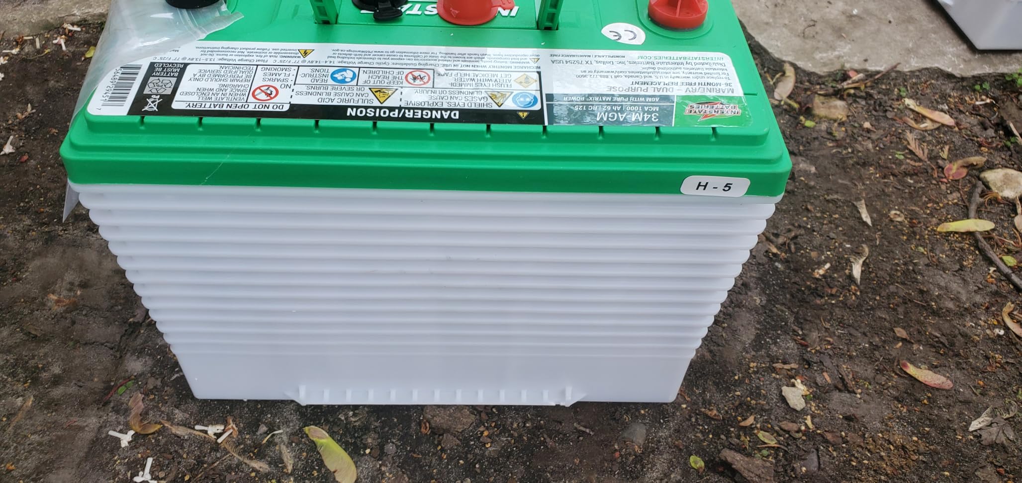 Interstate Batteries Marine/RV Battery 12V 62Ah 800CCA Group 34M AGM customer photo 1
