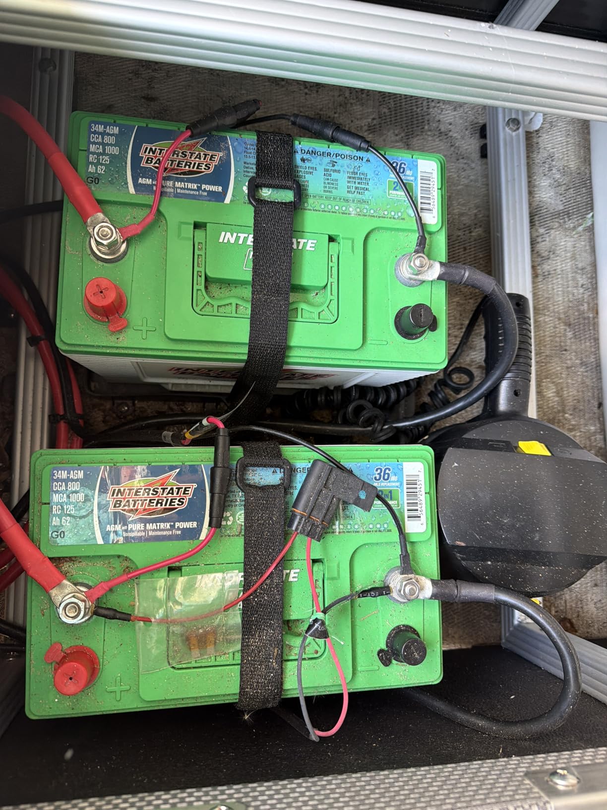 Interstate Batteries Marine/RV Battery 12V 62Ah 800CCA Group 34M AGM customer photo 2