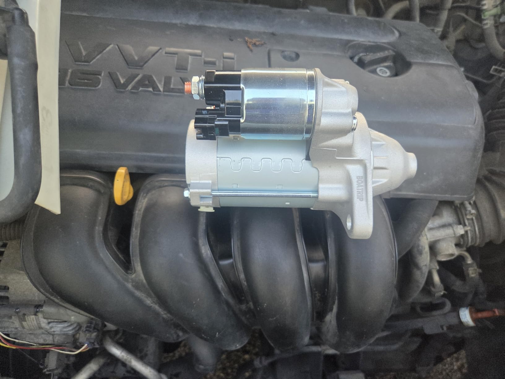 17841 New Starter Motor Replacement for 2003-2008 Toyota Corolla Matrix Pontiac Vibe 1.8L L4 Engine 2004 2005 2006 2007 OE#: 28100-0D080 428000-0340 28100-22090 428000-1310 88969483 customer photo 1