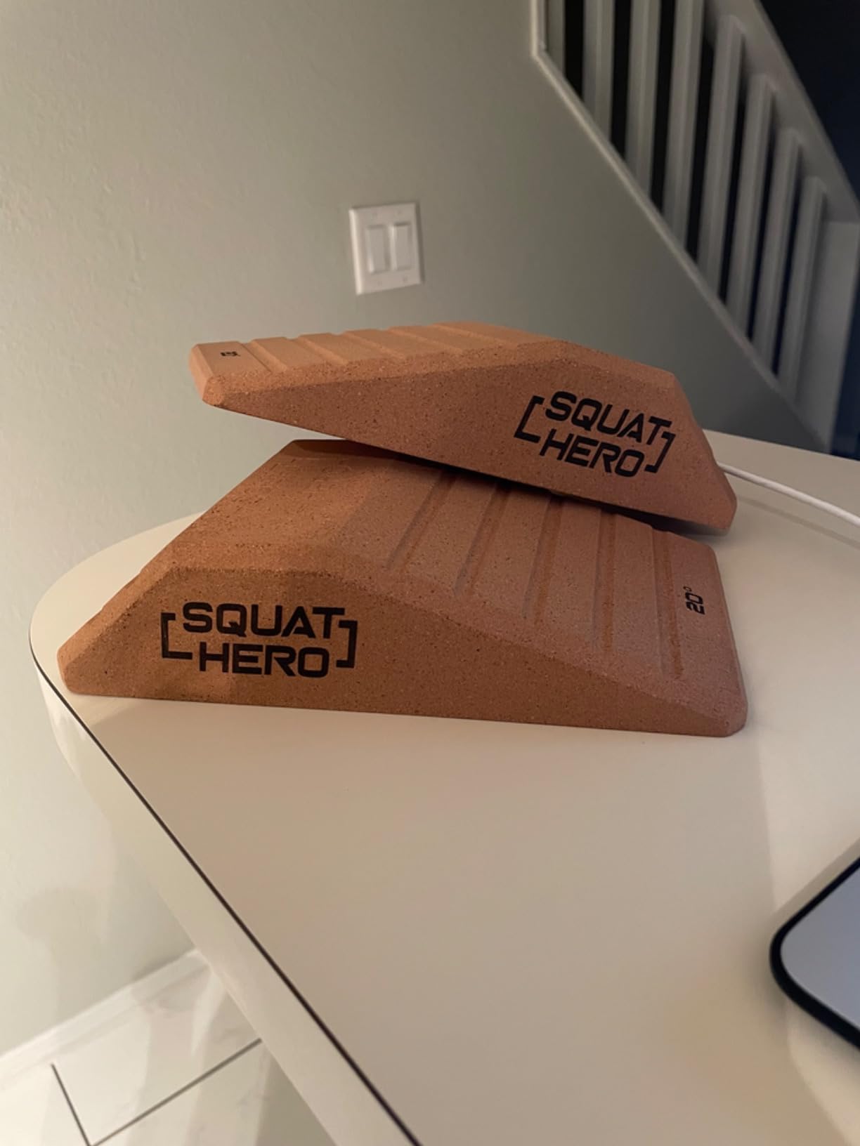 Cork Squat Wedge Block, Pack of 2 customer photo 2