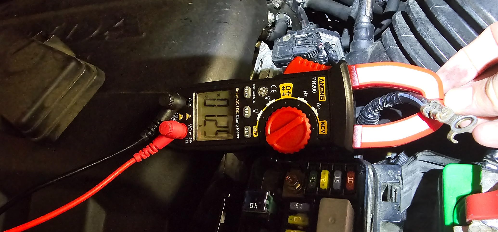 ANENG Digital Clamp Meter,Multimeter Tester,600A AC/DC Current,Voltage,NCV customer photo 1