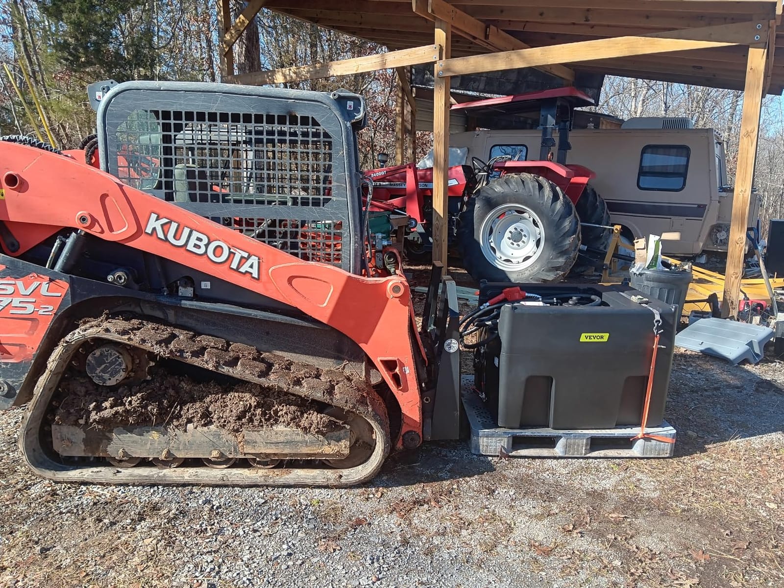 VEVOR Portable Diesel Tank, 116 Gallon, Black customer photo 1