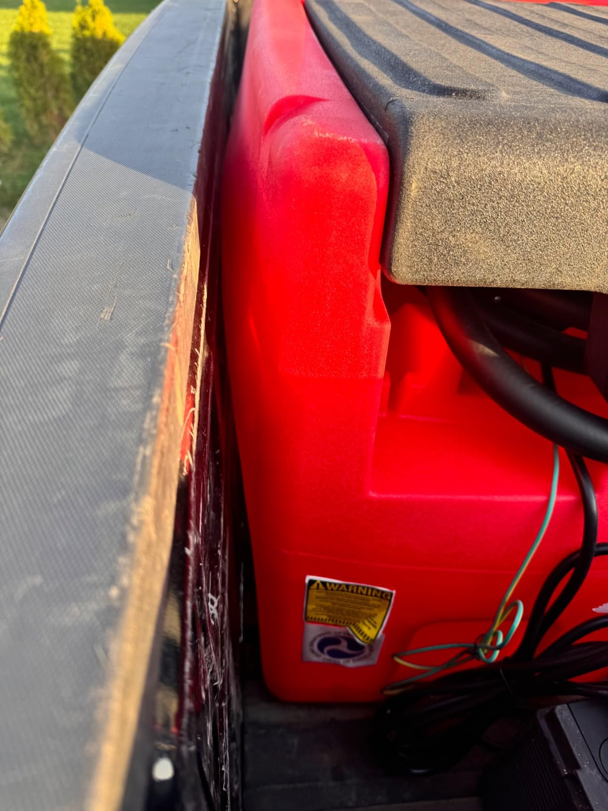 VEVOR Portable Diesel Tank, 116 Gallon, Black customer photo 2