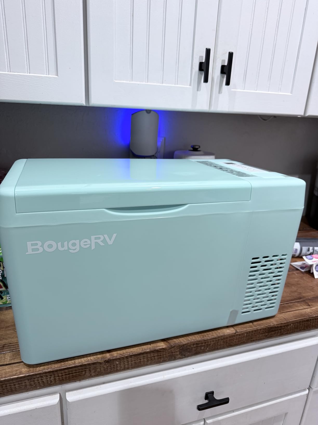 BougeRV 12v refrigerator 23 Quart, -8℉~50℉ Portable Freezer for Car, Black customer photo 2