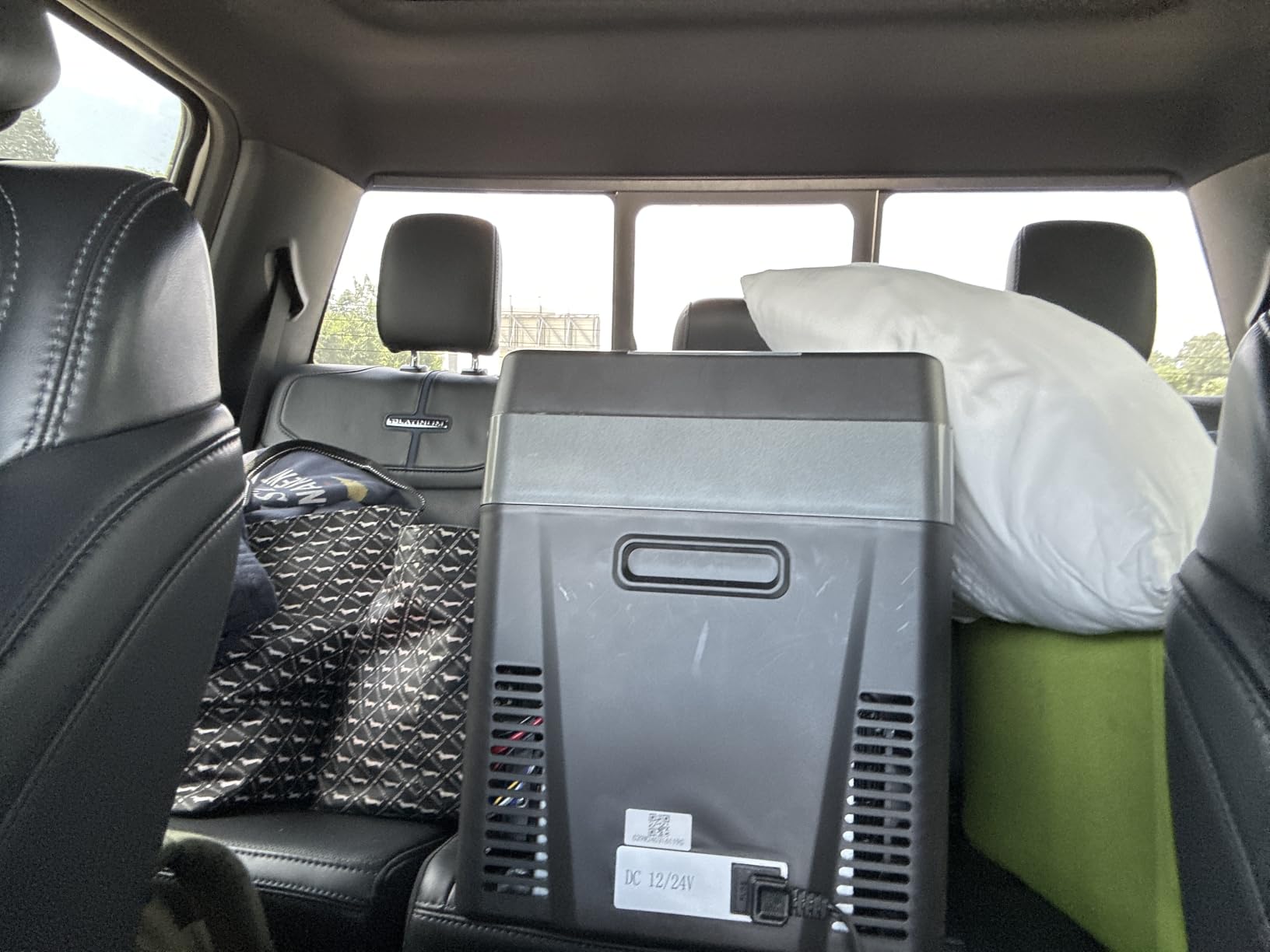 BougeRV 12v refrigerator 30 Quart, -8℉~50℉ Portable Freezer for Car, Black customer photo 1