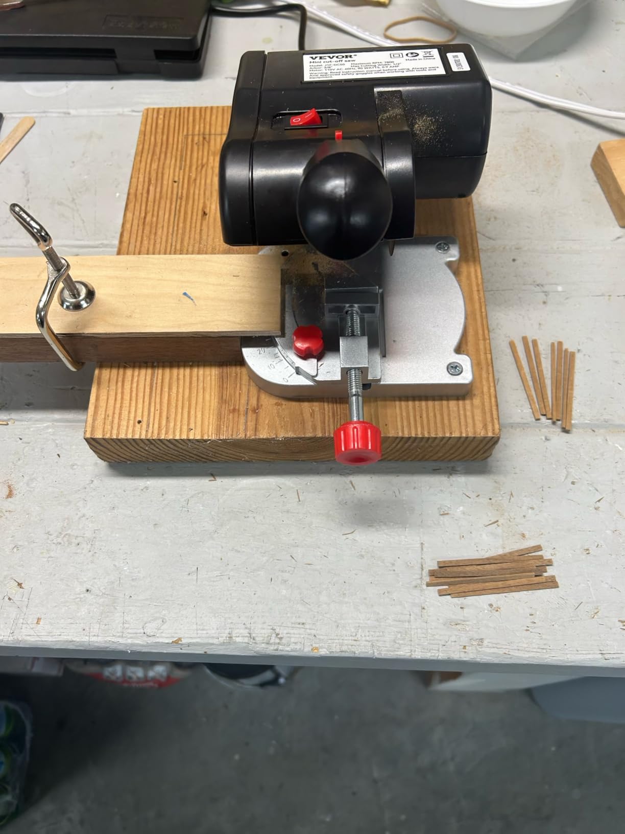 VEVOR Mini Miter Cut-off Chop Saw, 110V Two 2-5/16