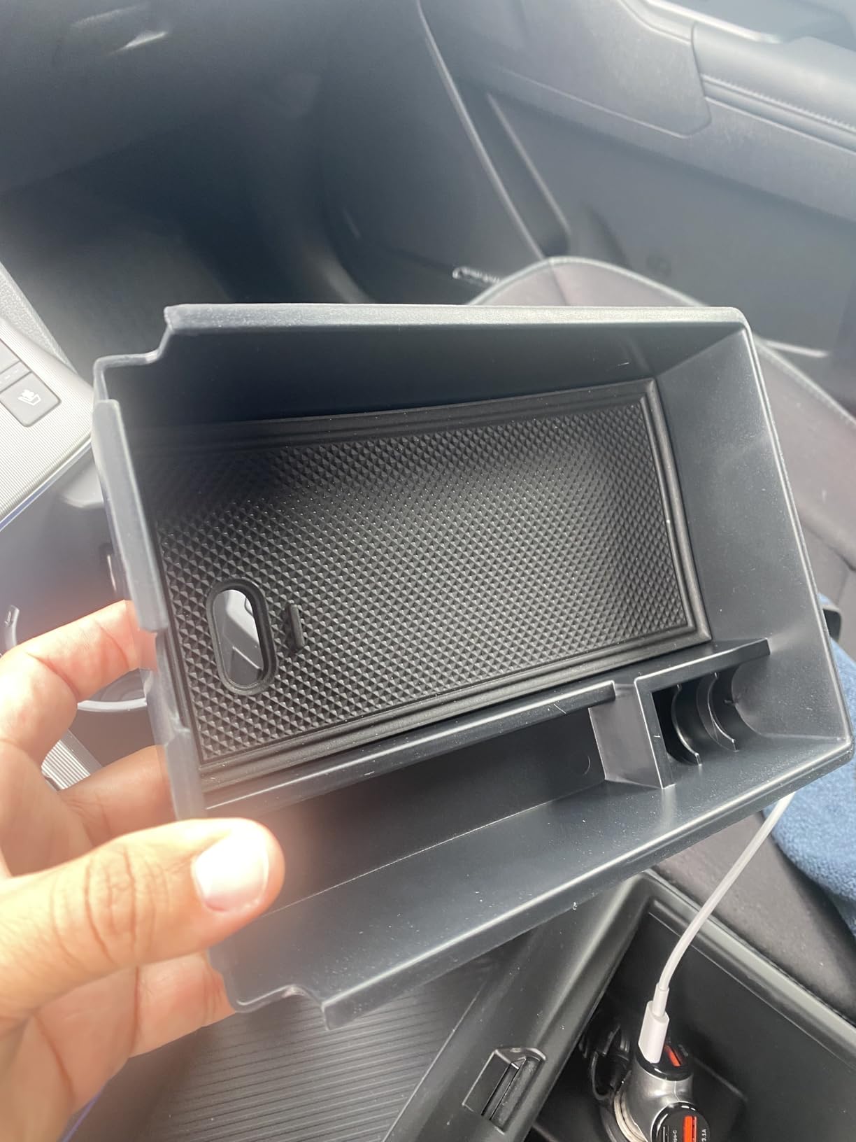 for Kia Sportage 2023-2026 Center Console Organizer Armrest Box customer photo 1