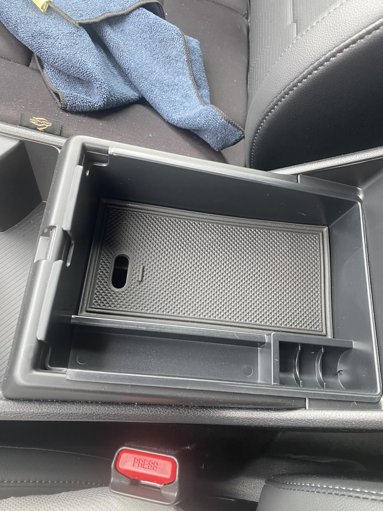 for Kia Sportage 2023-2026 Center Console Organizer Armrest Box customer photo 2