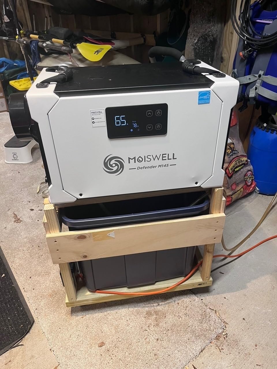 155 Pint Commercial Dehumidifier with Drain Hose for Crawl Spaces customer photo 2