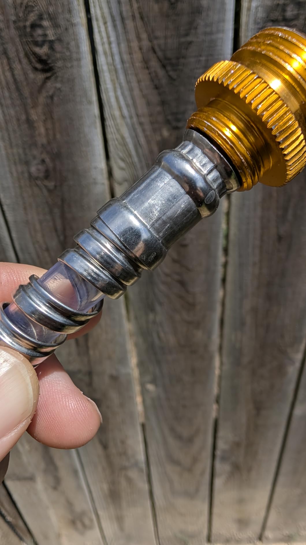 Kebose Garden Hose 50FT, Stainless Steel Hose with 10 Functional Nozzles customer photo 2