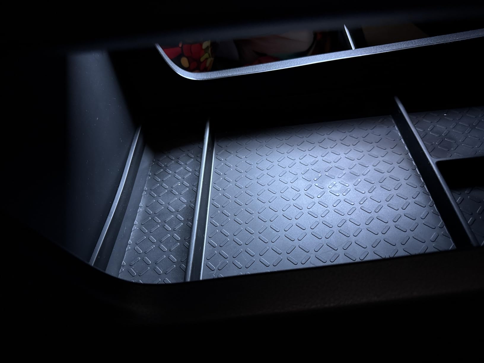 SHAOHAO 2025 2026 Pathfinder Lower Organizer Tray for 2022 2023 2024 2025 2026 Nissan Pathfinder Accessories 2022-2026 Pathfinder S/SV/SL/Rock Creek/Platinum Armrest Insert Storage Box Console Tray customer photo 1