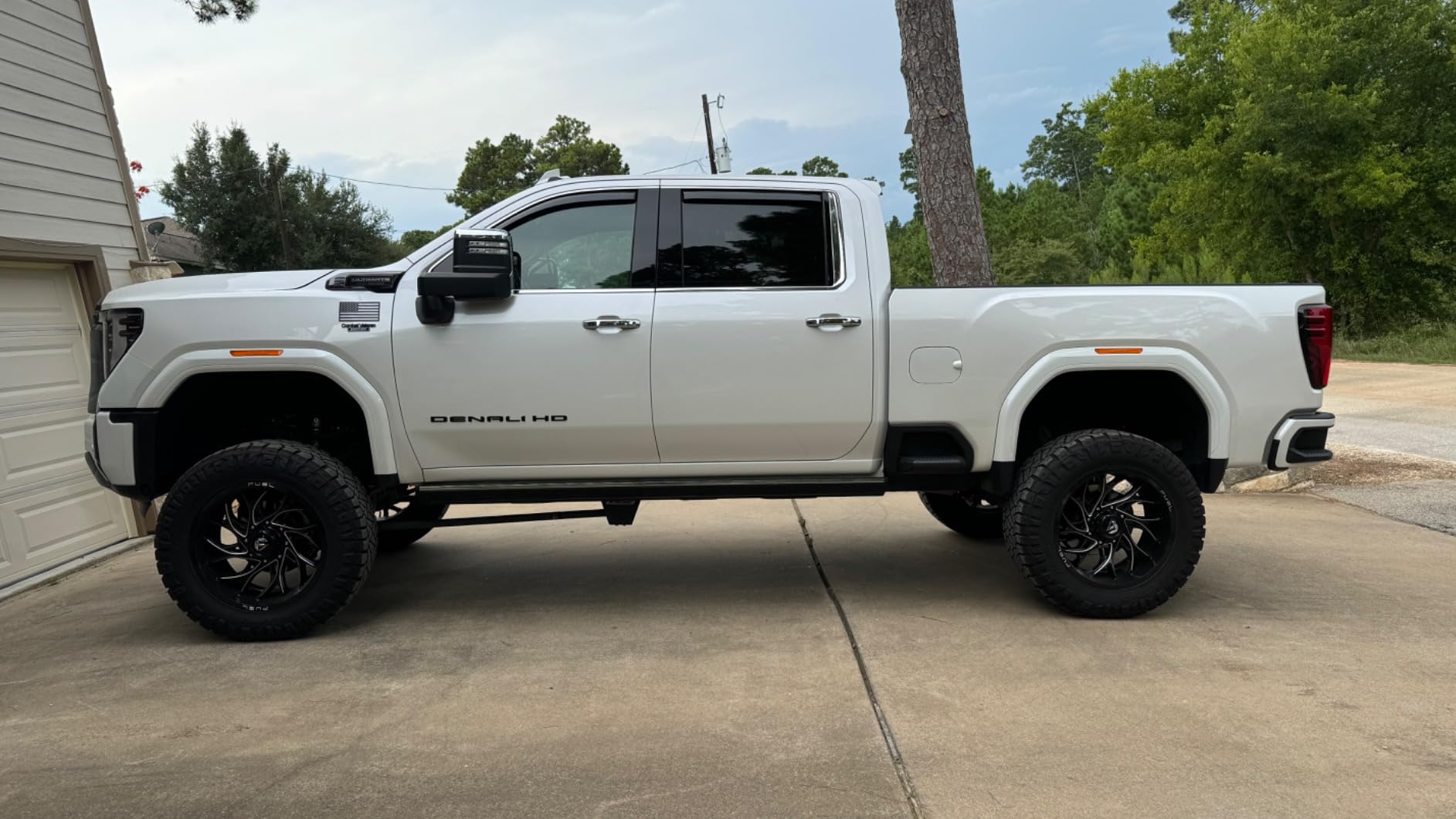 CLIM ART in-Channel Incredibly Durable Rain Guards for GMC Sierra 2500HD/3500HD 2020-2026 Crew Cab, Original Window Deflectors, Vent Window Visors, Vent Deflector, 4 pcs. - 620265 customer photo 1