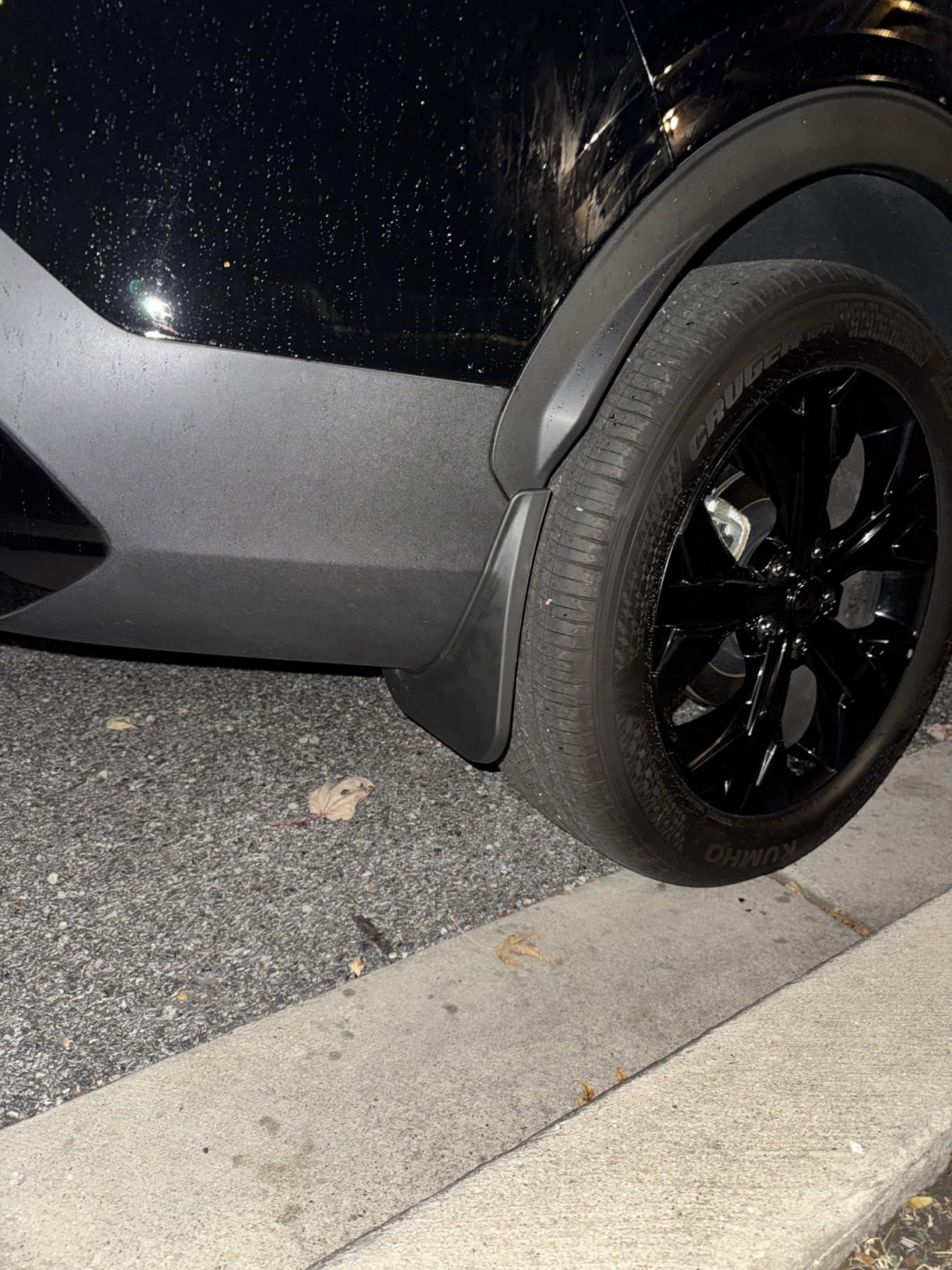 Muslogy Mud Flaps for 2023-2026 Kia Sportage (Won't Fit 2026 Gasoline) customer photo 2