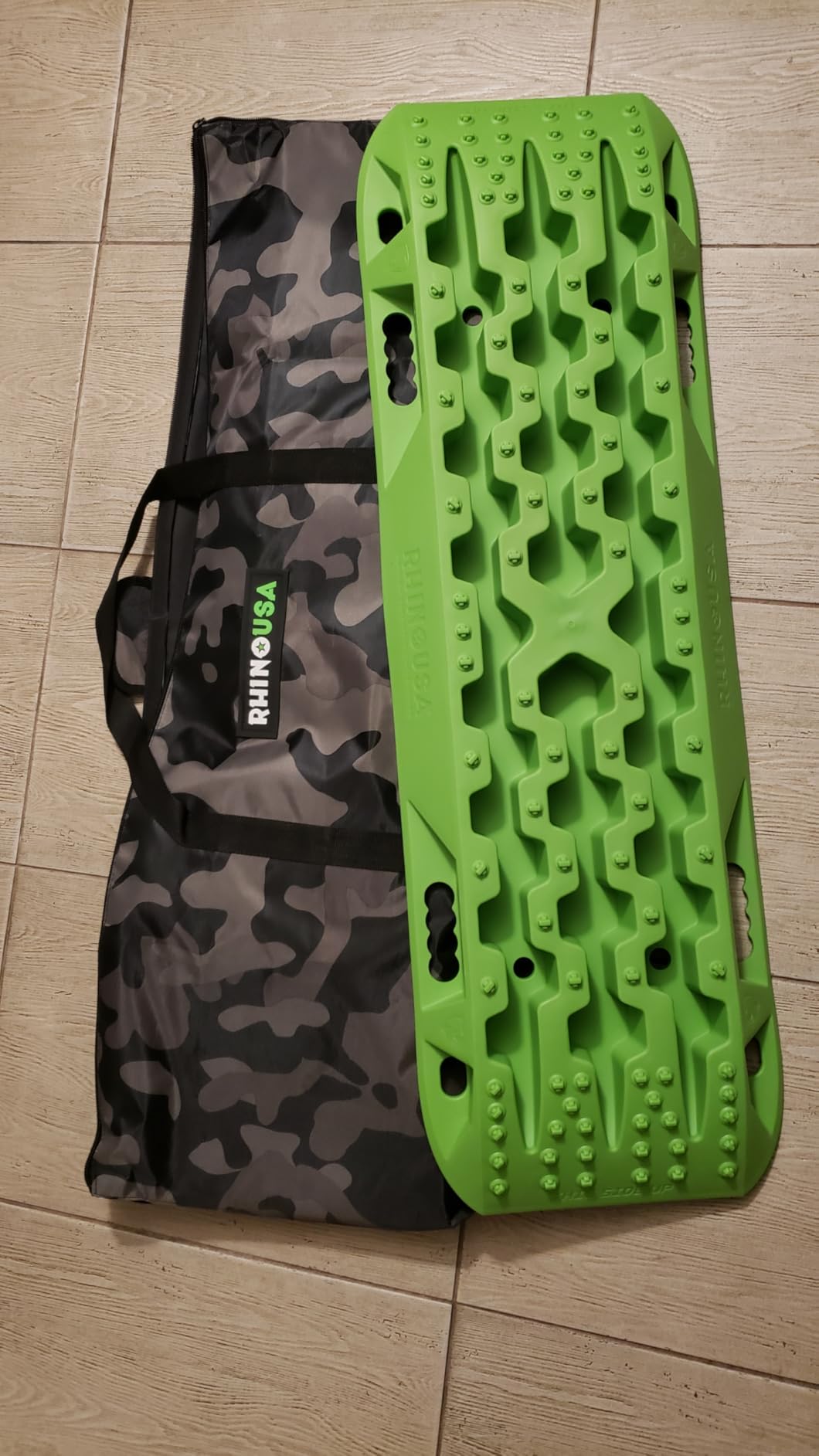 Rhino USA Off-Road Traction Boards (2-Pack) - Sand, Mud & Snow (Orange) customer photo 1