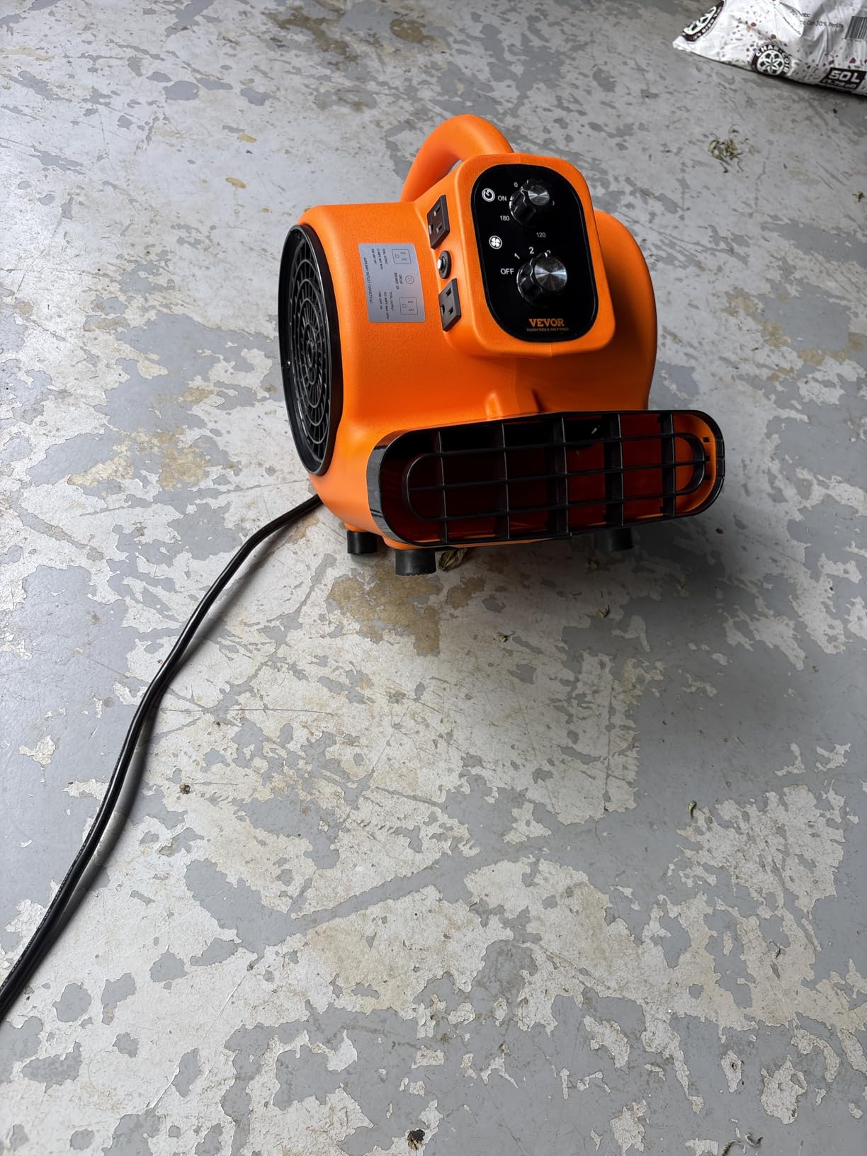 VEVOR Air Mover, 1/4 HP 1000 CFM Carpet Dryer for Cooling and Ventilating customer photo 1