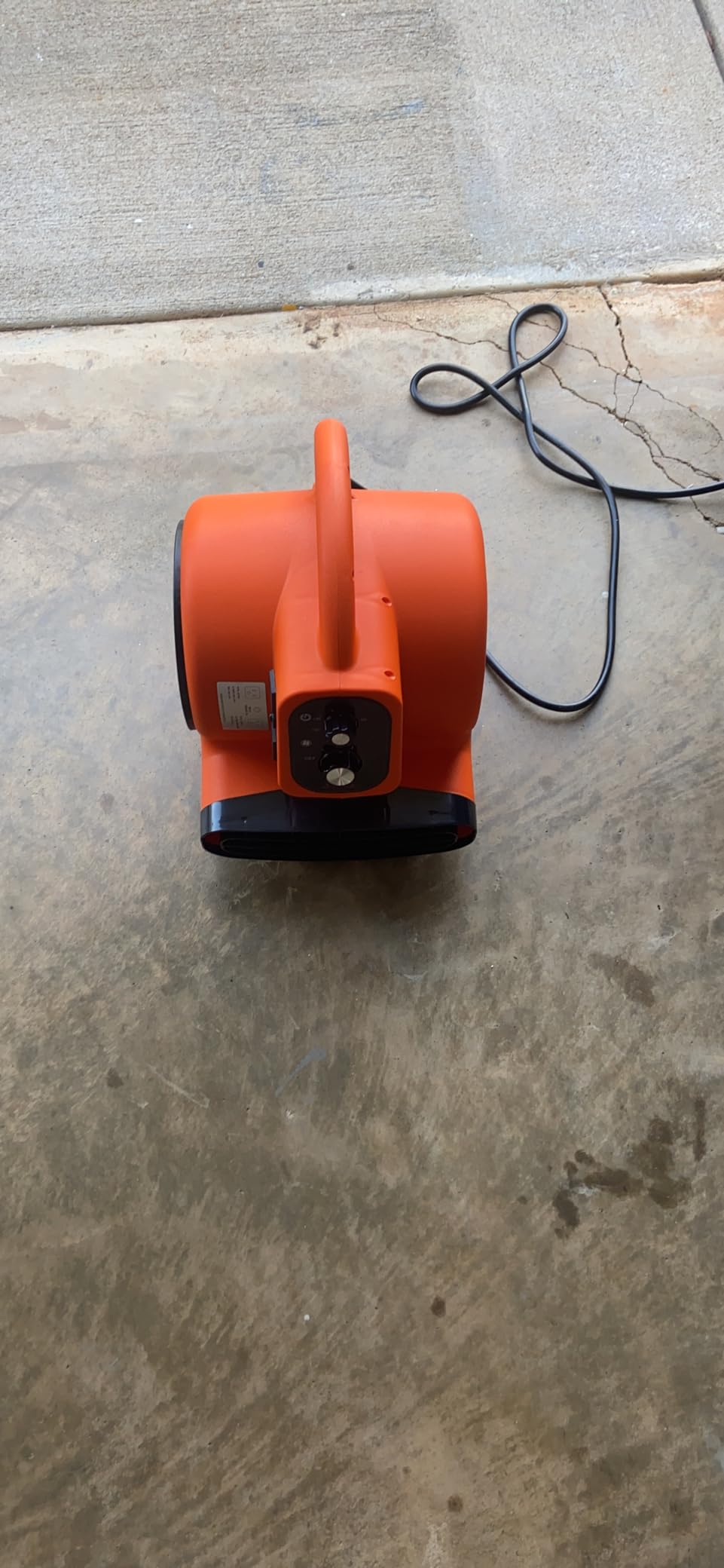 VEVOR Air Mover, 1/4 HP 1000 CFM Carpet Dryer for Cooling and Ventilating customer photo 2
