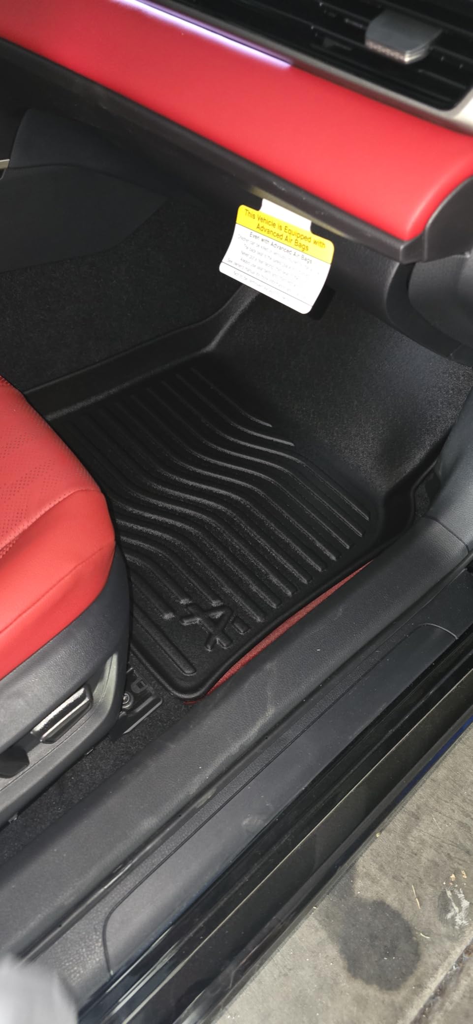 AUXKO All Weather Floor Mats for Toyota Sequoia 2026-2023 customer photo 1